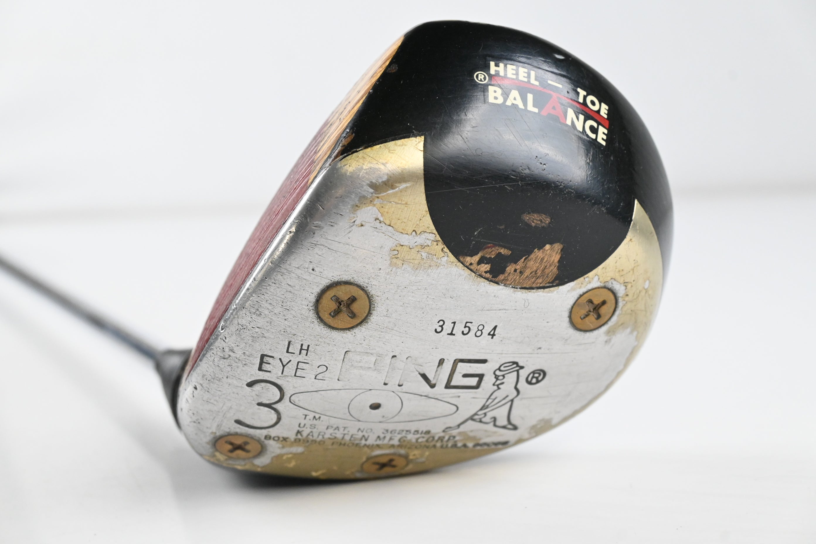 Left Hand Ping Zing #3 Wood / 15 Degree / Stiff Flex Ping KT-M Shaft