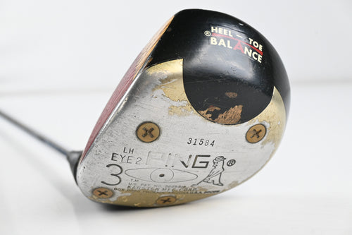 Left Hand Ping Zing #3 Wood / 15 Degree / Stiff Flex Ping KT-M Shaft