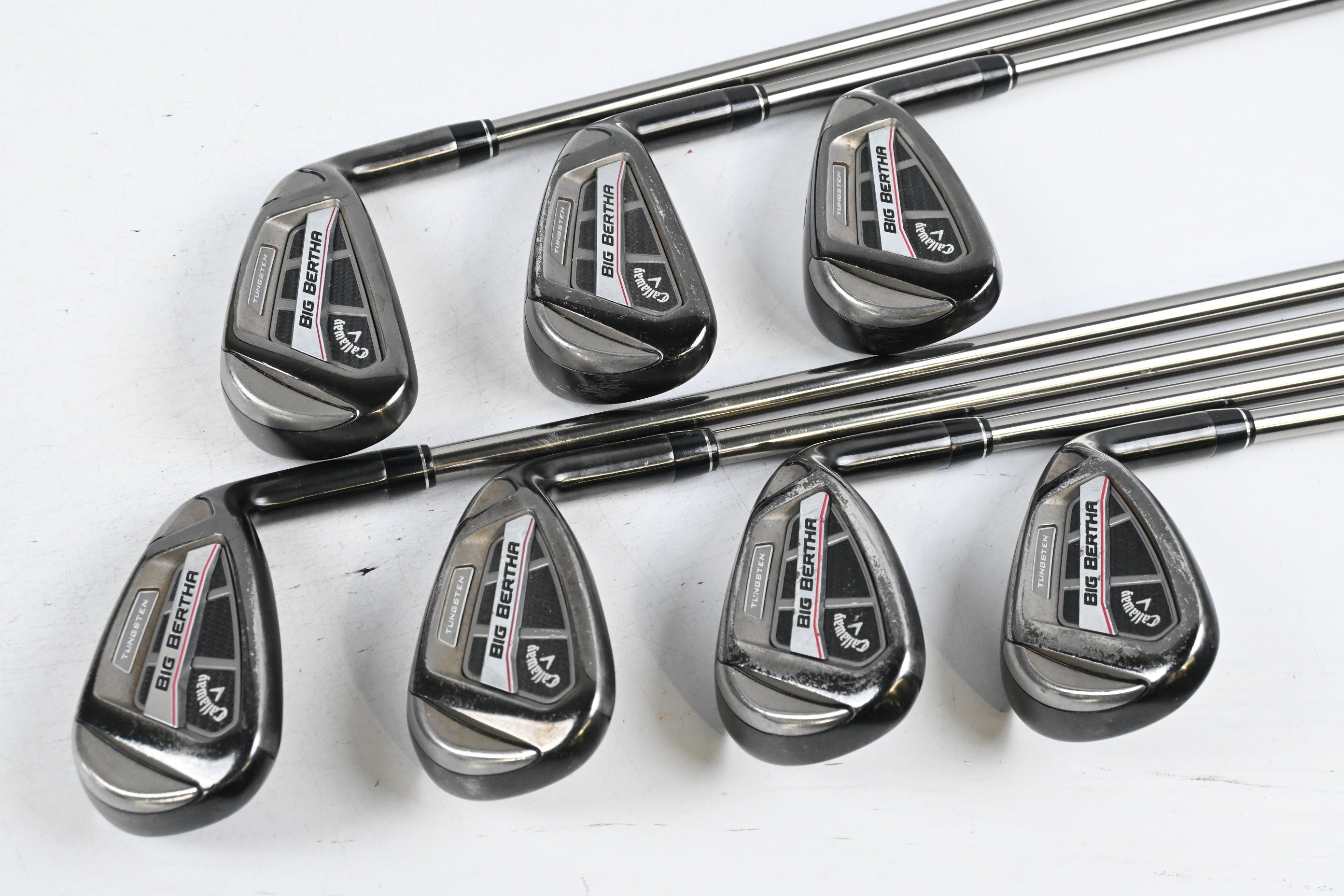 Callaway Big Bertha OS 2017 Irons / 6-PW+GW+SW / Senior Flex UST Mamiya Recoil