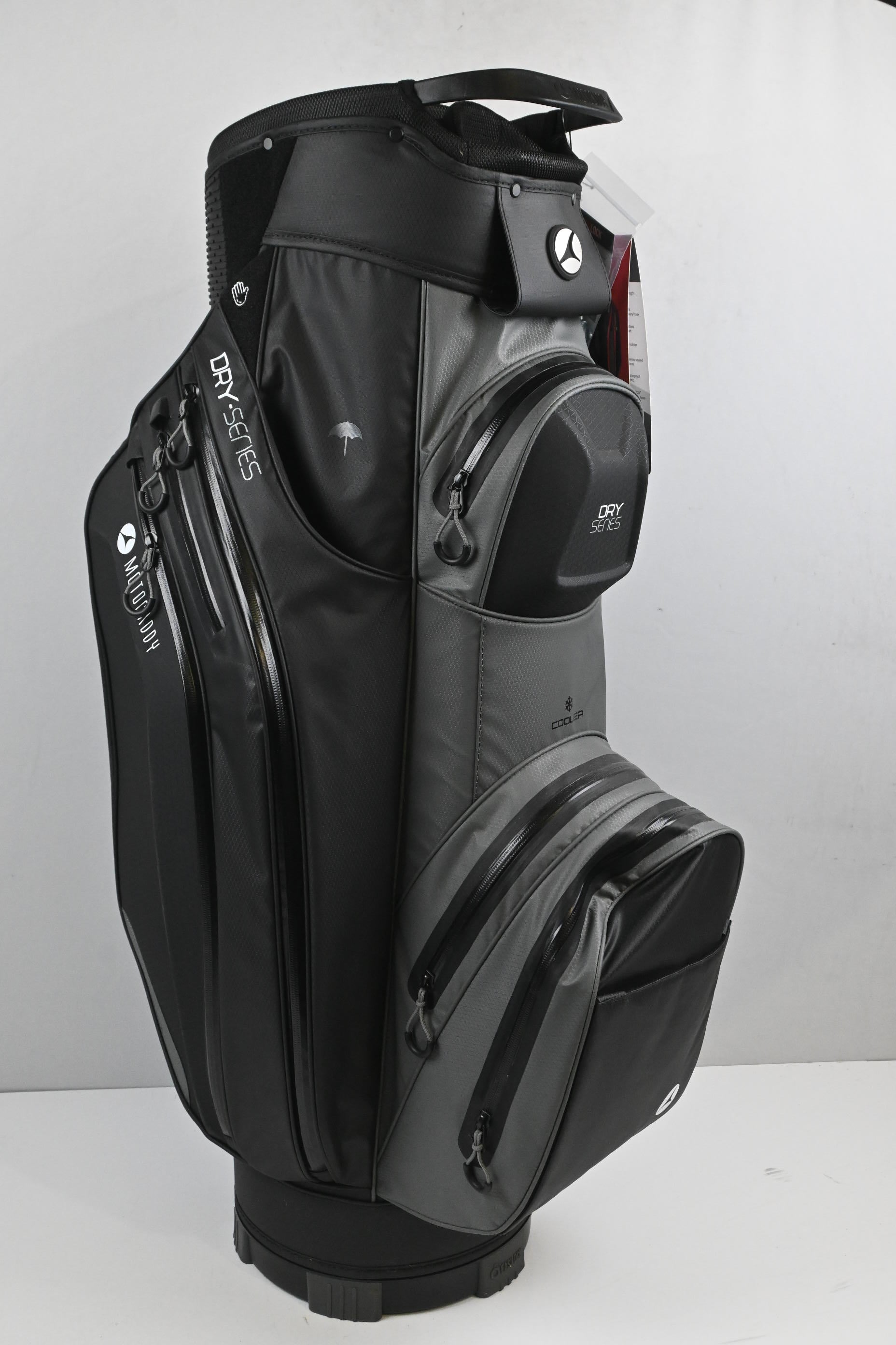 Motocaddy Dry Series Cart Bag / 14-Way Divider / Black