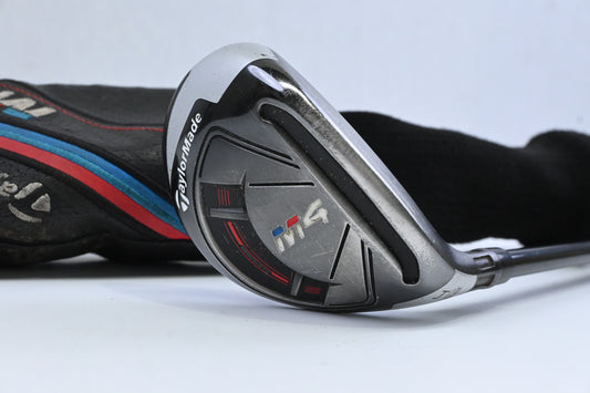 Taylormade M4 #4 Hybrid / 22 Degree / Regular Flex Fujikura Atmos Red 6 Shaft