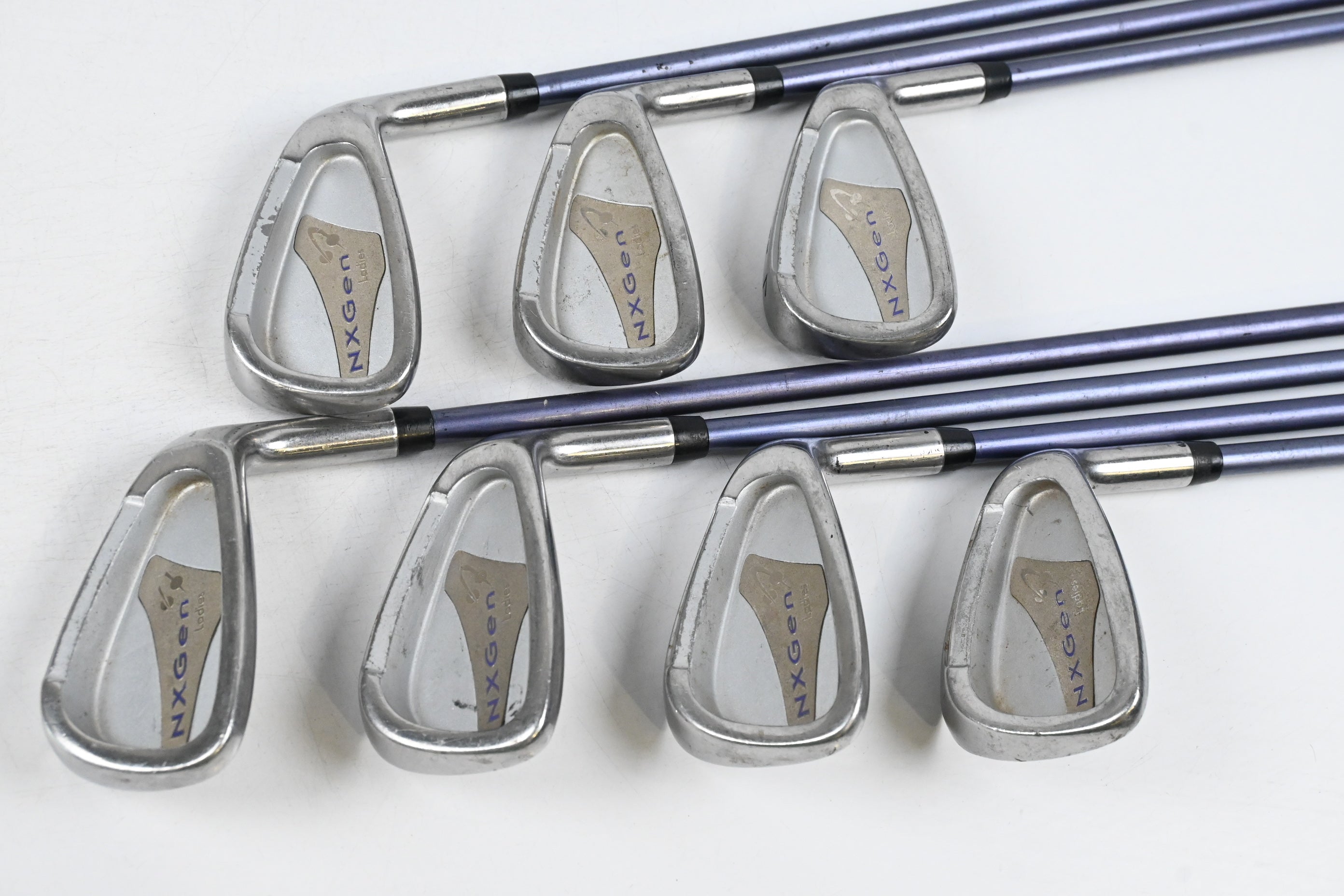 Ladies Progen NXGen Irons / 5-PW+SW / Ladies Flex Aldila Ripcord Shafts