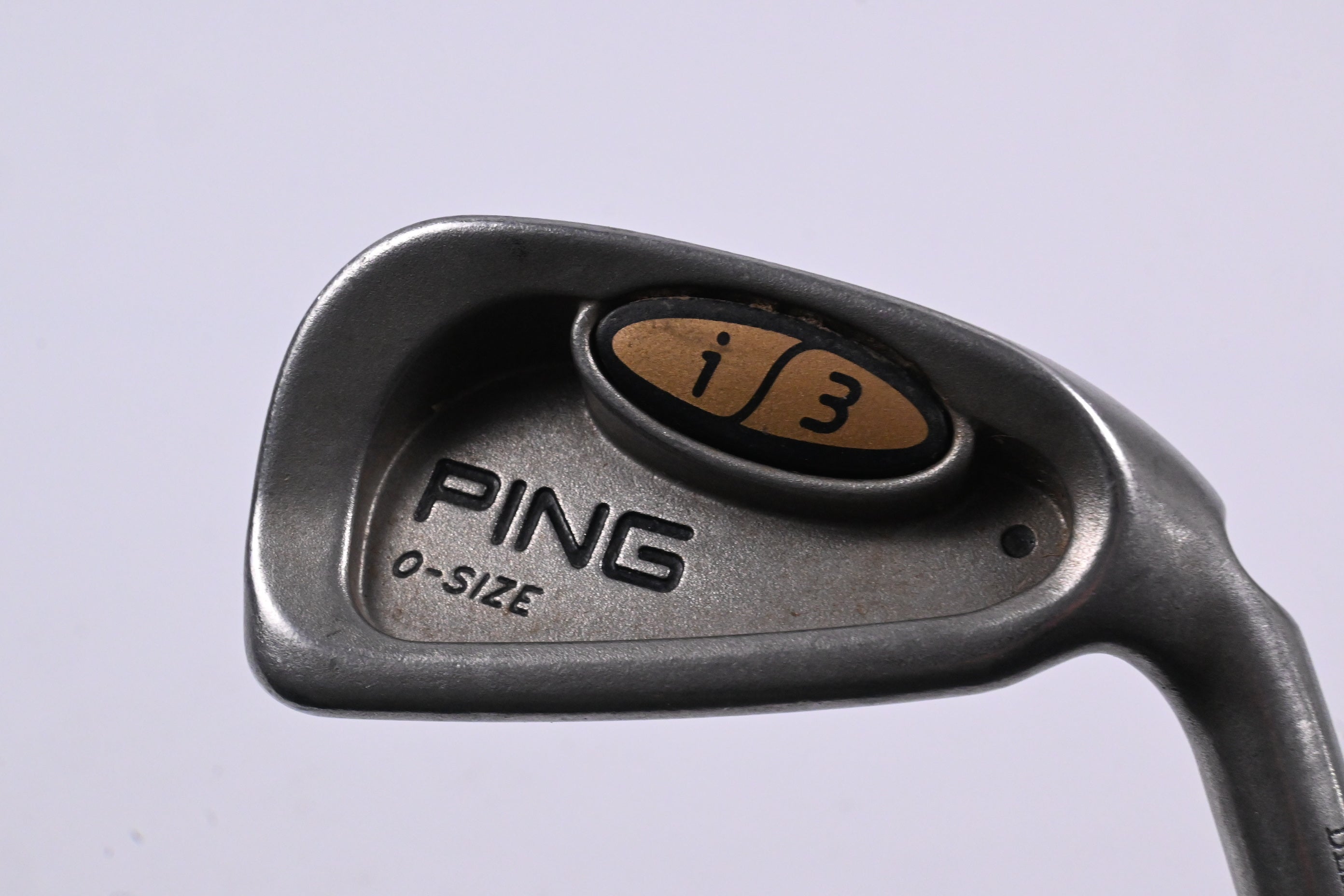 Ping i3 O-Size #4 Iron / 24 Degree / Black Dot / Stiff Flex Ping JZ Cushin Shaft