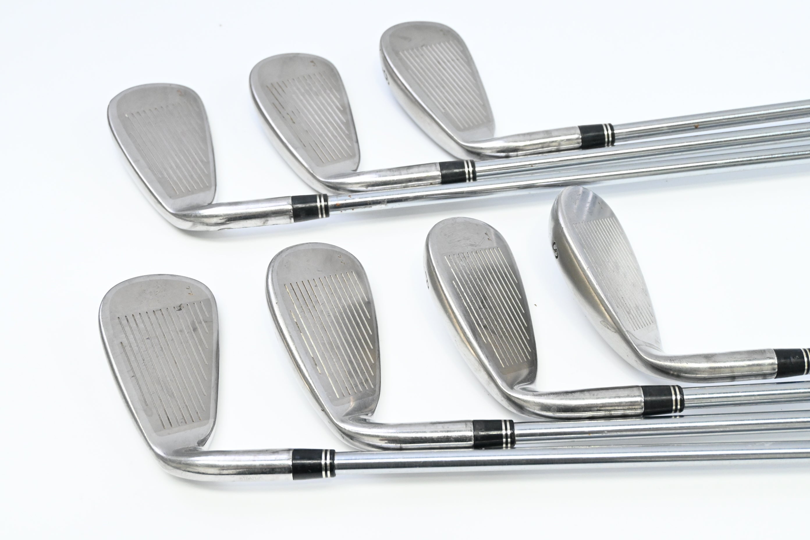 Taylormade Burner XD Irons / 4-PW+SW, Missing 8 iron / Regular Flex Reax 90