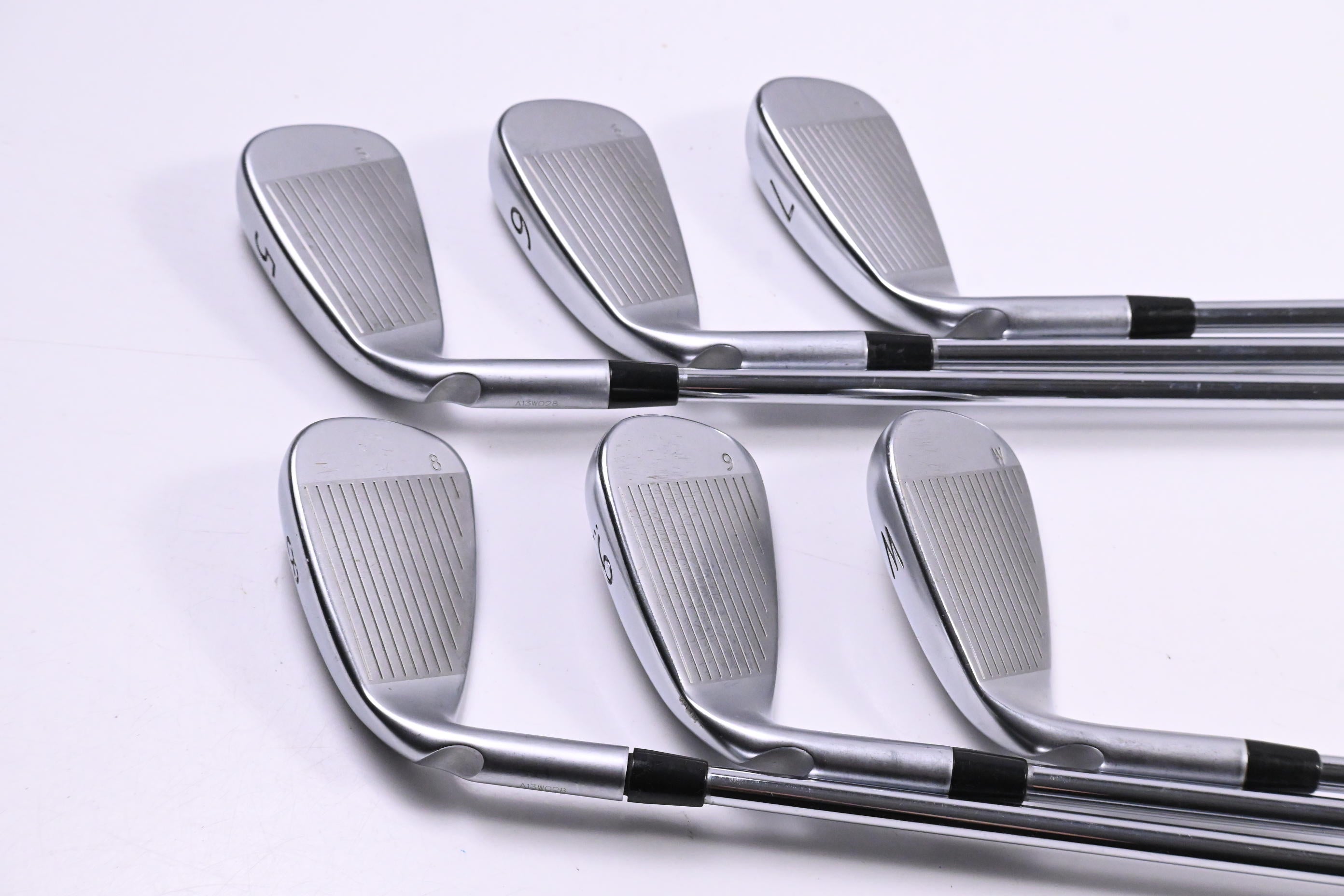 Ping G400 Irons / 5-PW / Black Dot / Regular Flex Ping AWT 2.0 Shafts