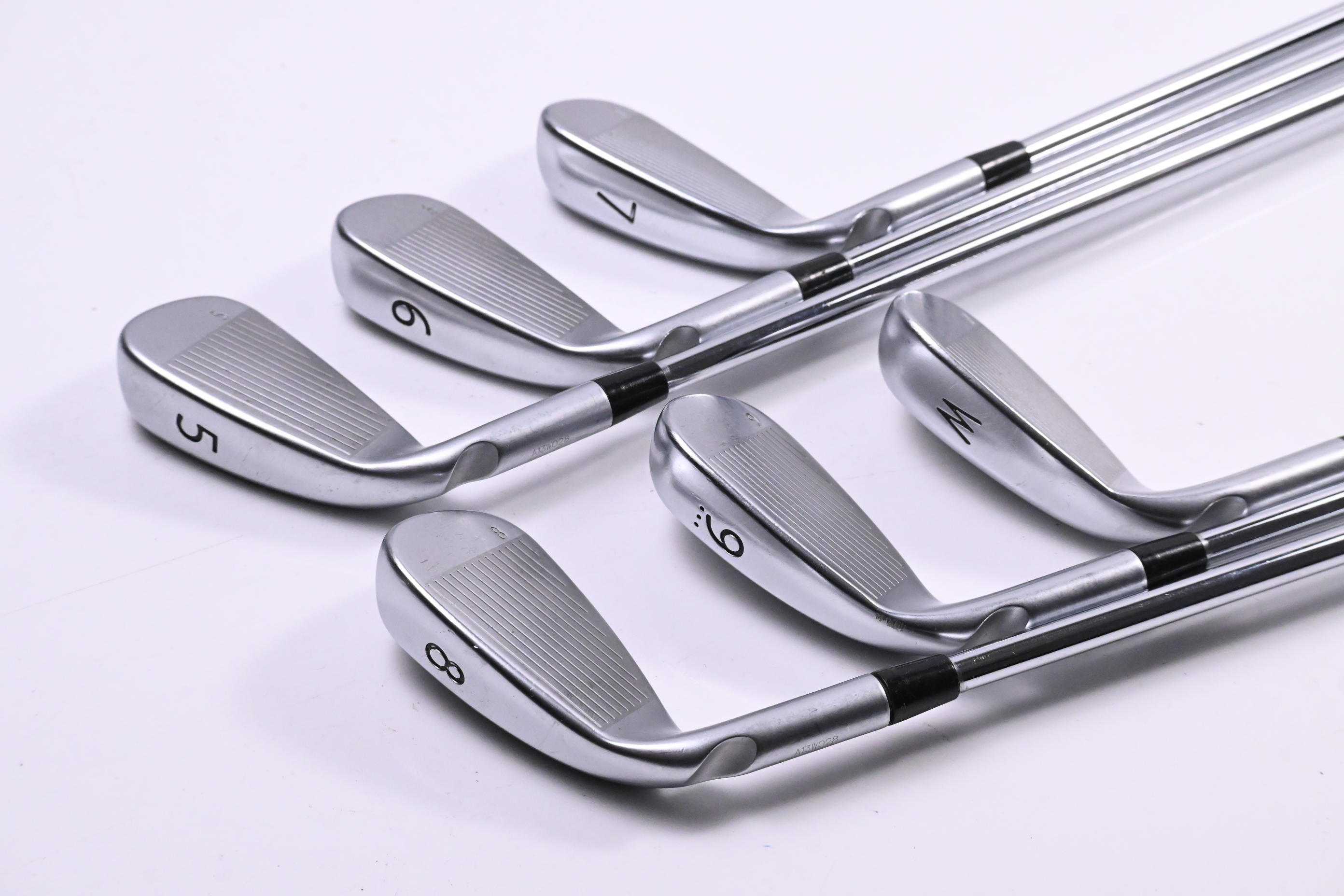 Ping G400 Irons / 5-PW / Black Dot / Regular Flex Ping AWT 2.0 Shafts