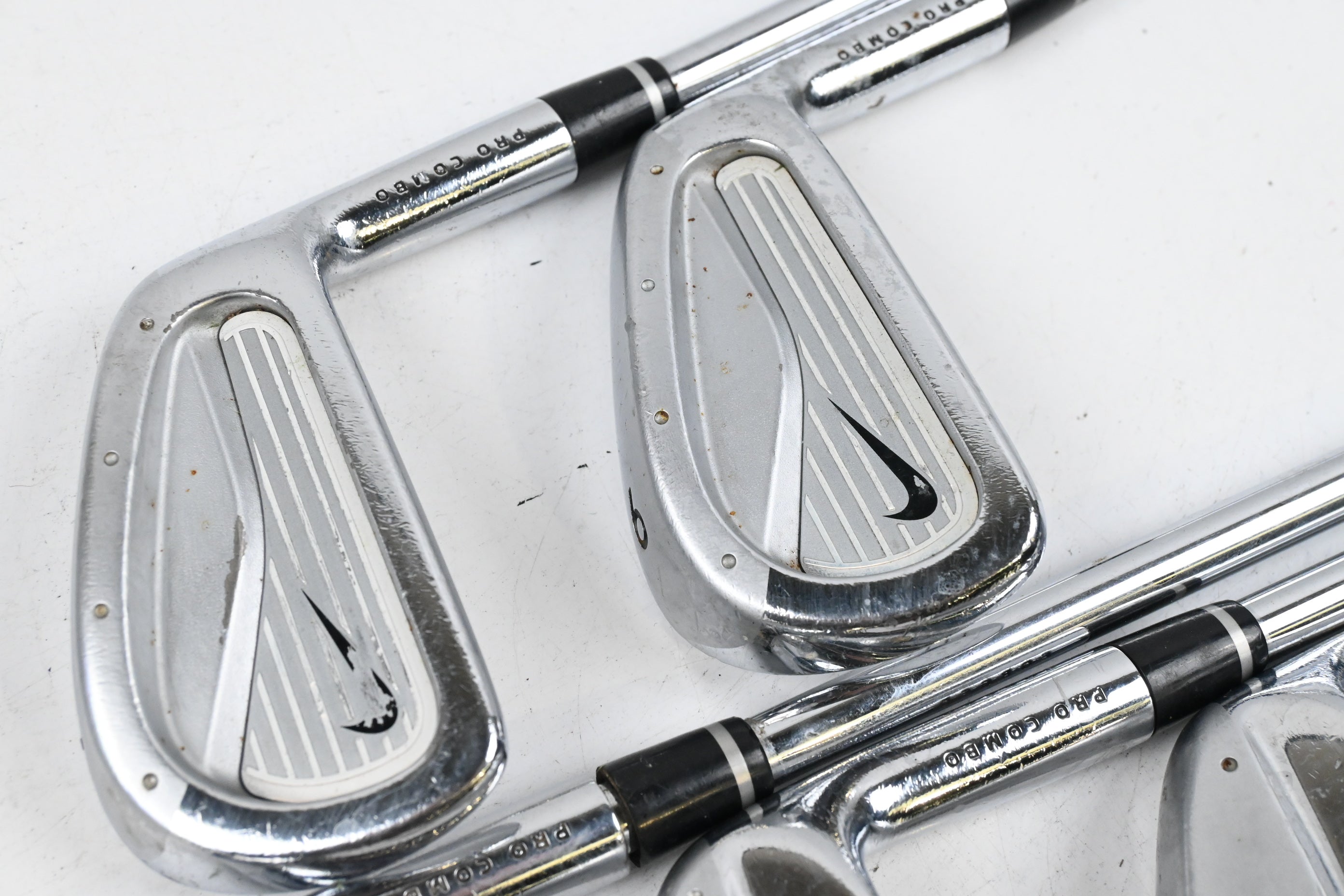 Nike Forged Pro Combo Irons / 5-9i / Stiff Flex Steel Shafts