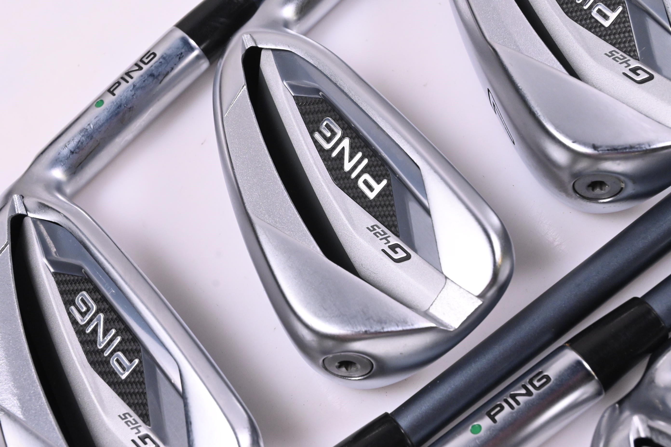 Ping G425 Irons / 5-PW+GW+SW+LW / Green Dot / Regular Flex Ping Alta CB Slate
