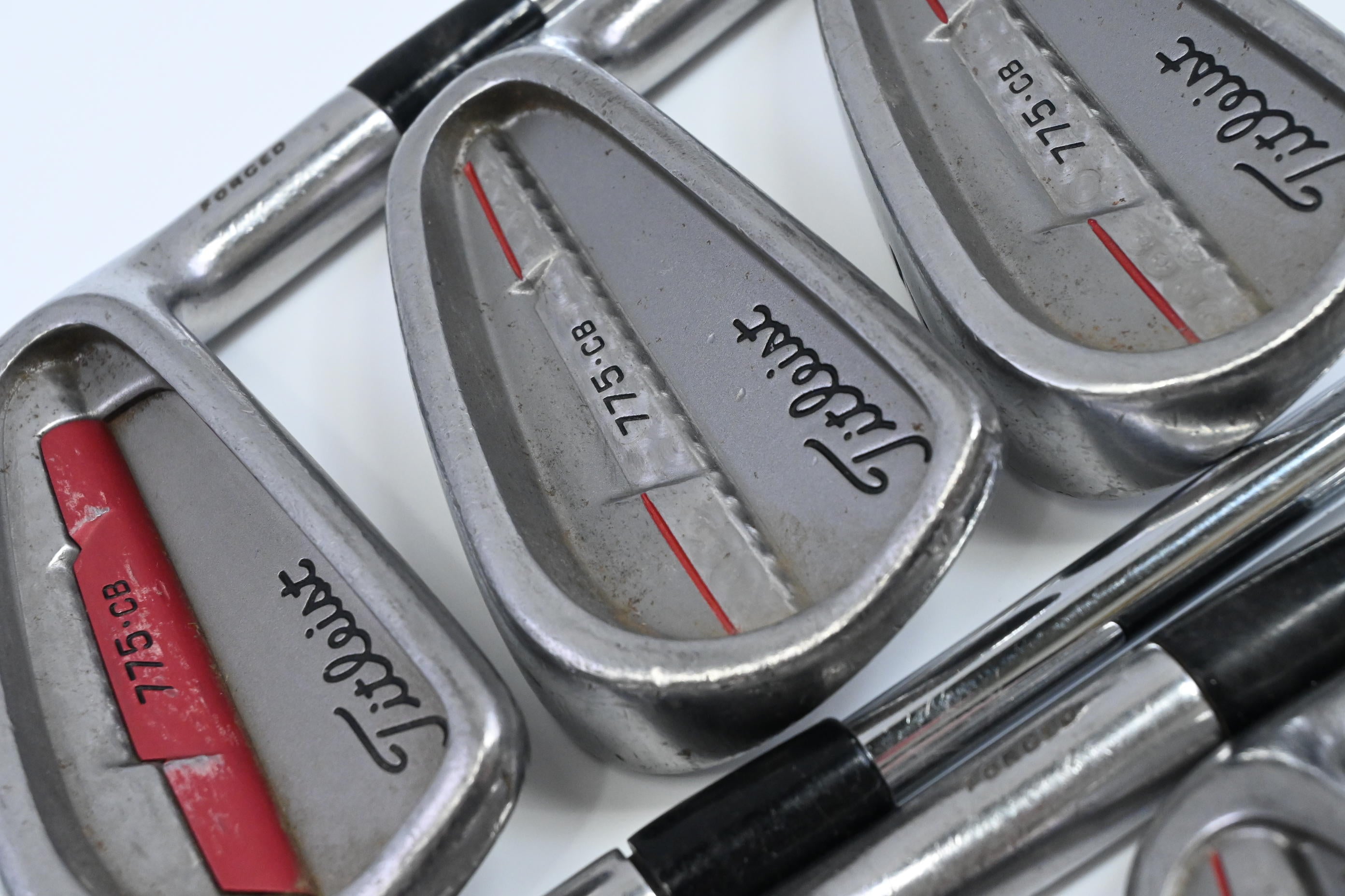 Titleist 775 Forged Irons / 5-PW+GW / Stiff Flex NS Pro 105T Shafts