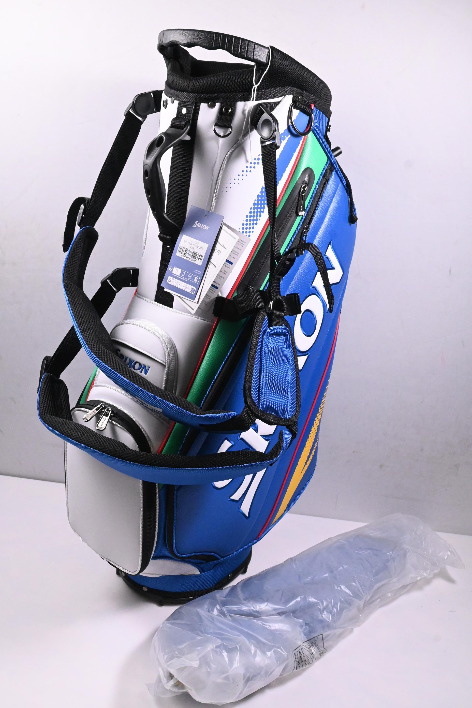 Srixon Tour Stand Bag / 5-Way Divider / Blue, White