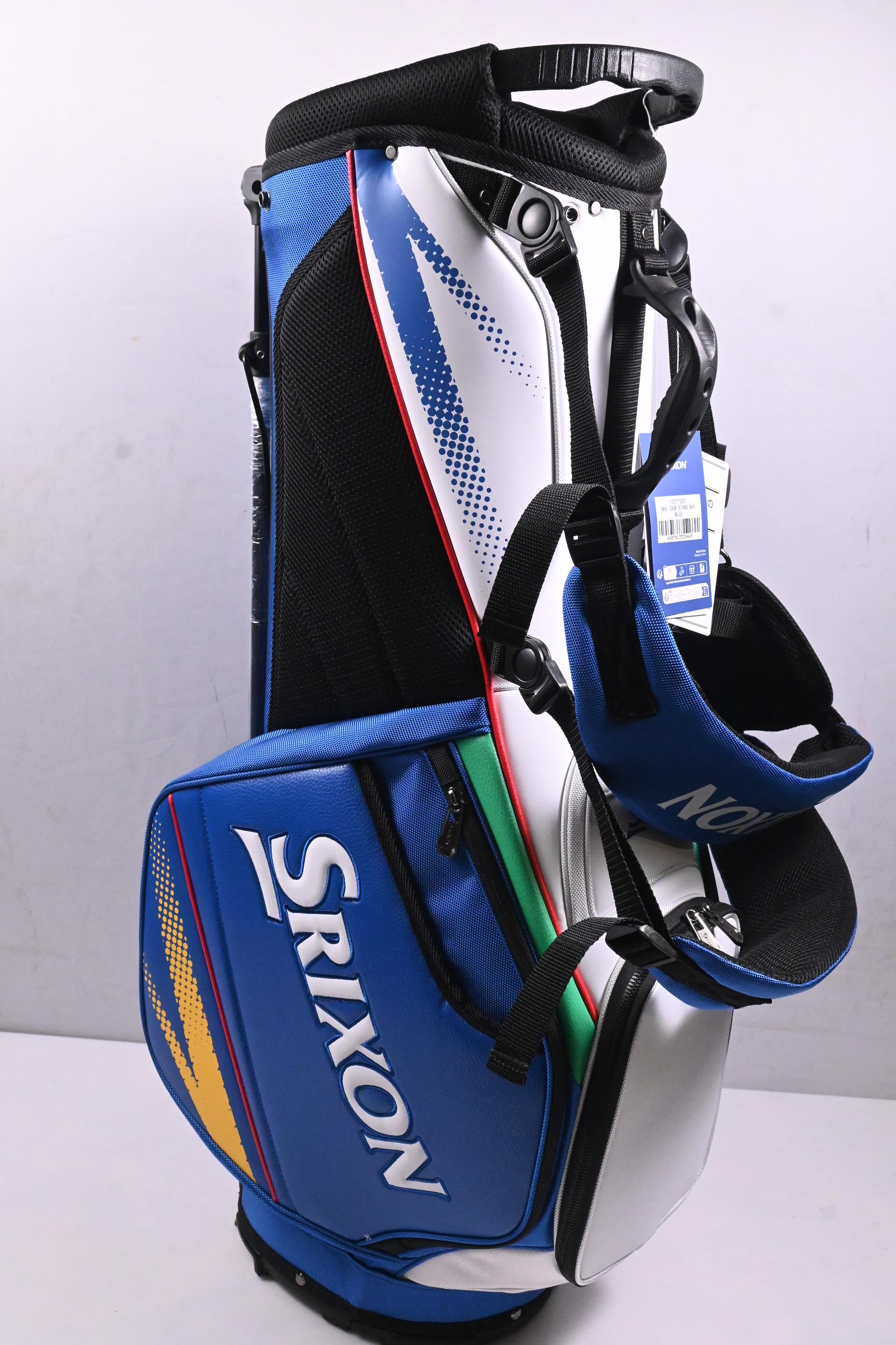 Srixon Tour Stand Bag / 5-Way Divider / Blue, White