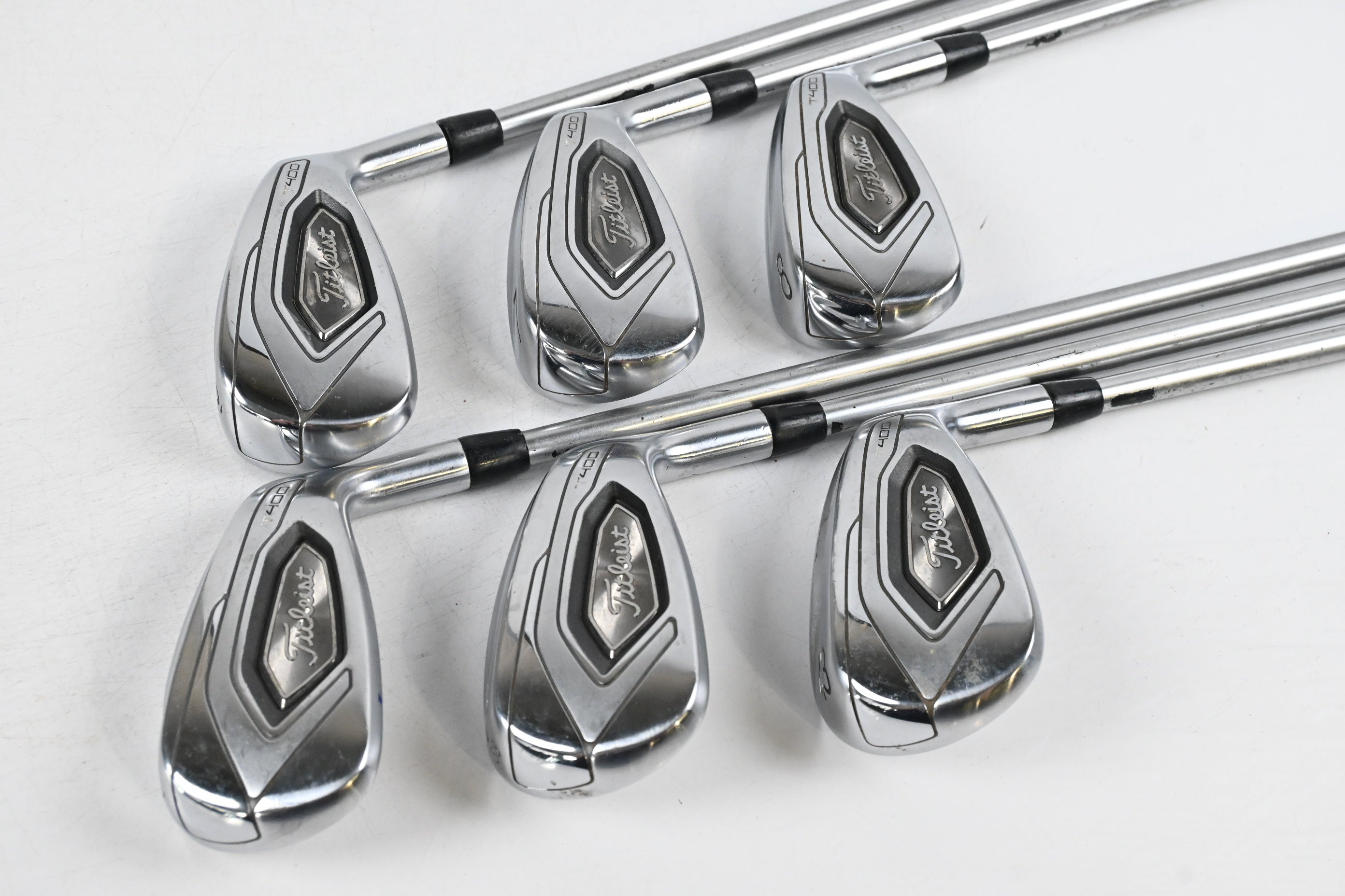 Titleist T400 2020 Irons / 6-PW+GW / Regular Flex Fubuki MV Series Shafts