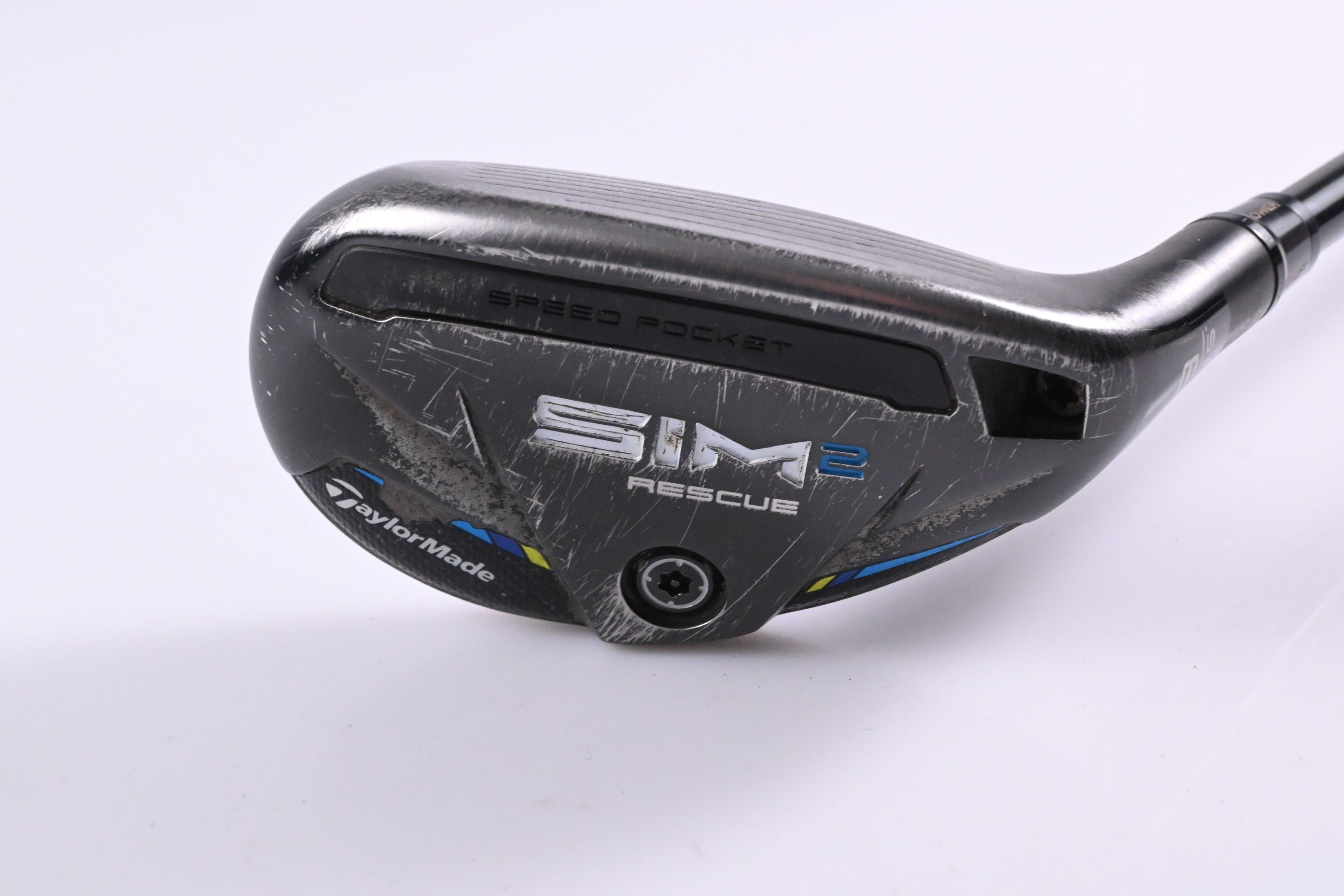 Taylormade SIM2 #3 Hybrid / 19.5 Degree / Stiff Flex Tensei AV Blue Raw 80 Shaft