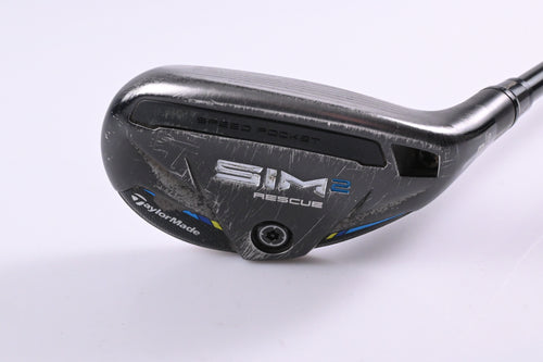 Taylormade SIM2 #3 Hybrid / 19.5 Degree / Stiff Flex Tensei AV Blue Raw 80 Shaft