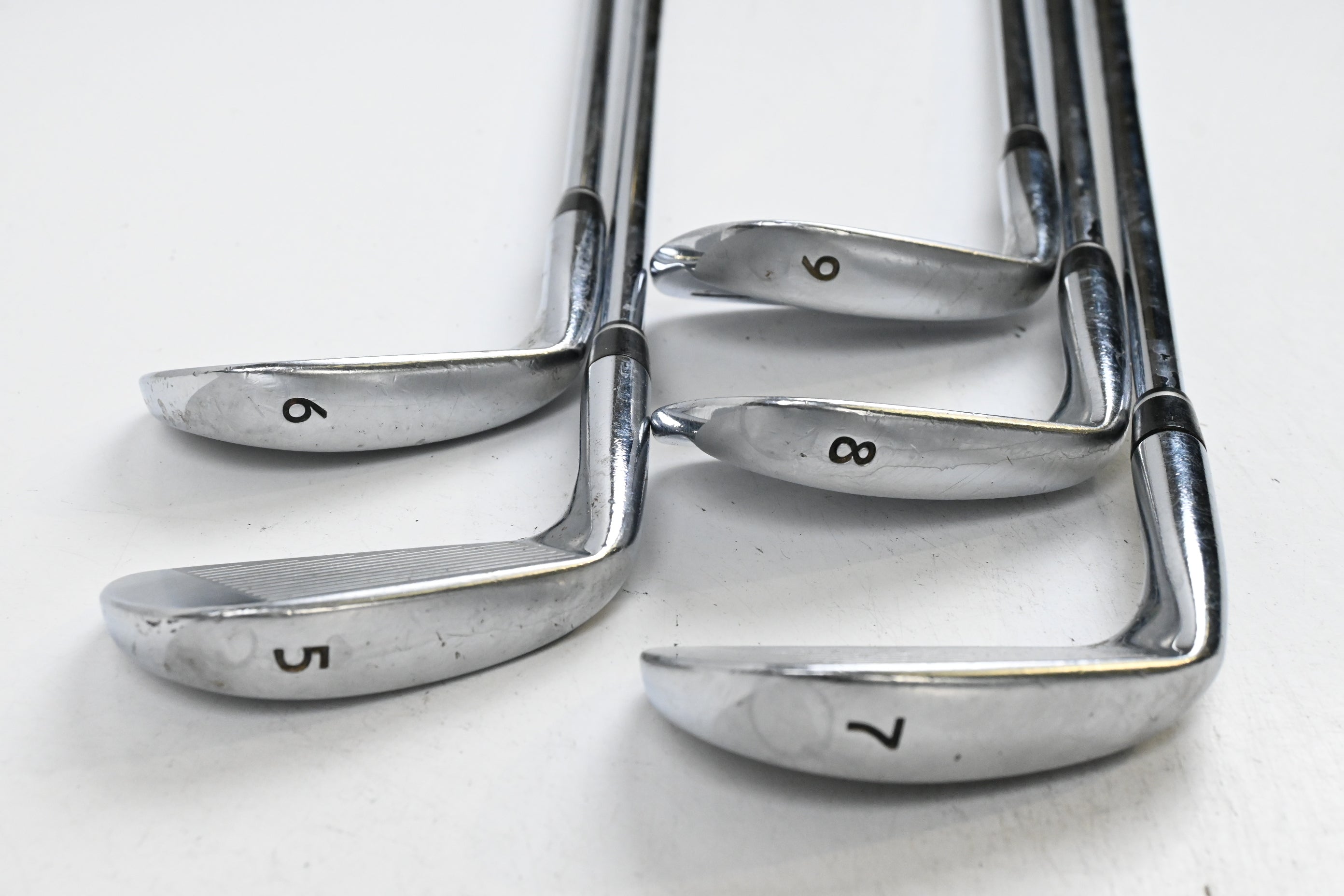 Nike Forged Pro Combo Irons / 5-9i / Stiff Flex Steel Shafts
