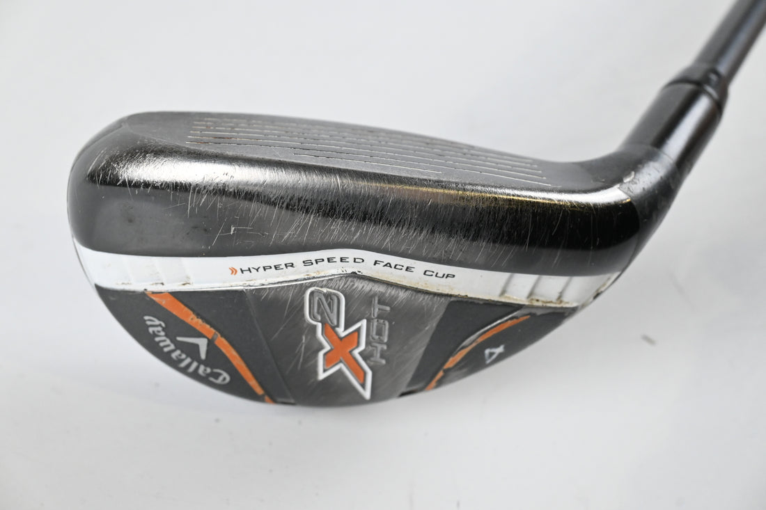 Callaway X2 Hot #4 Hybrid / 22 Degree / Regular Flex Callaway X Hot Pro 60 Shaft