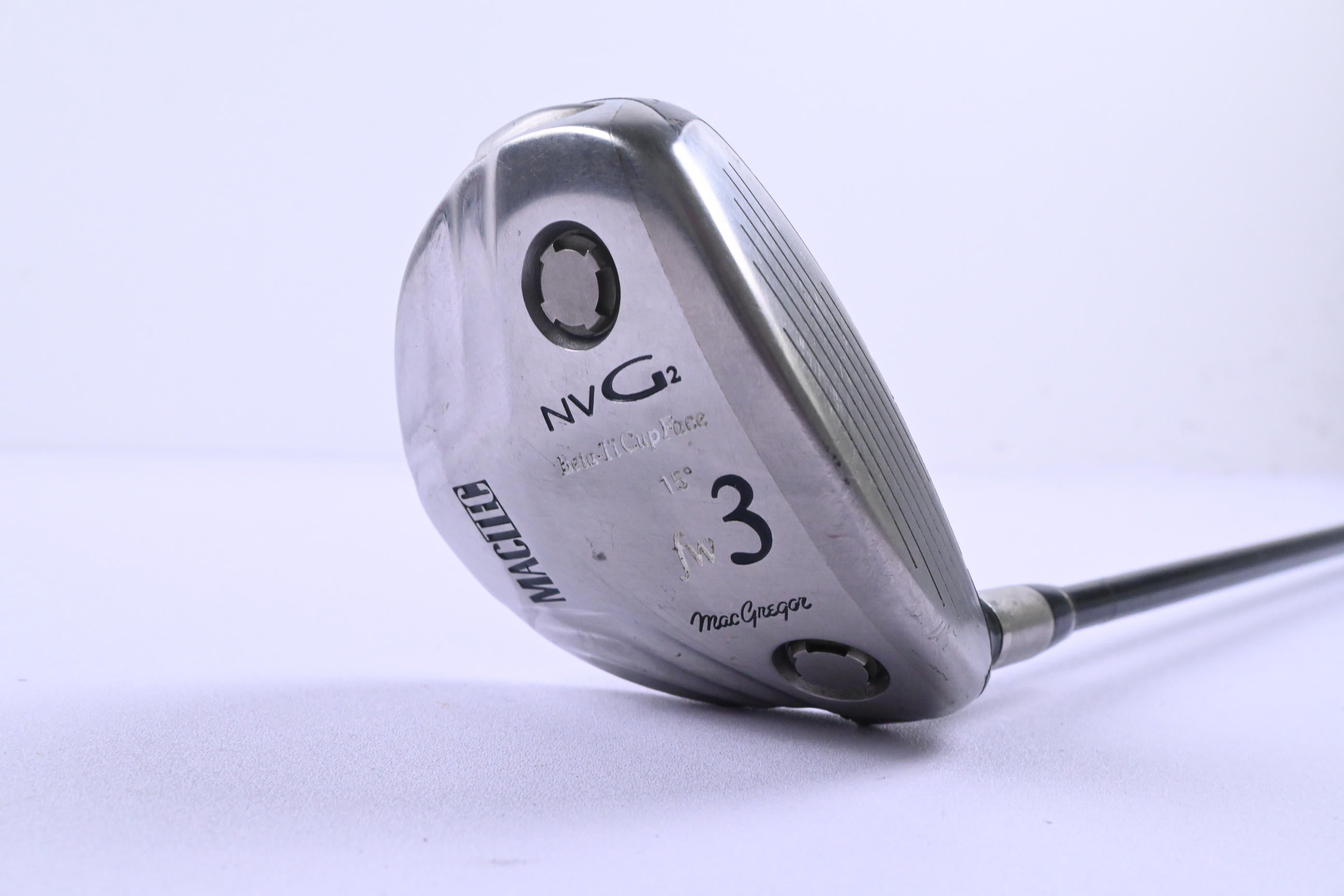 MacGregor MacTec NVG2 #3 Wood / 15 Degree / Regular Flex Fujikura 52 Shaft