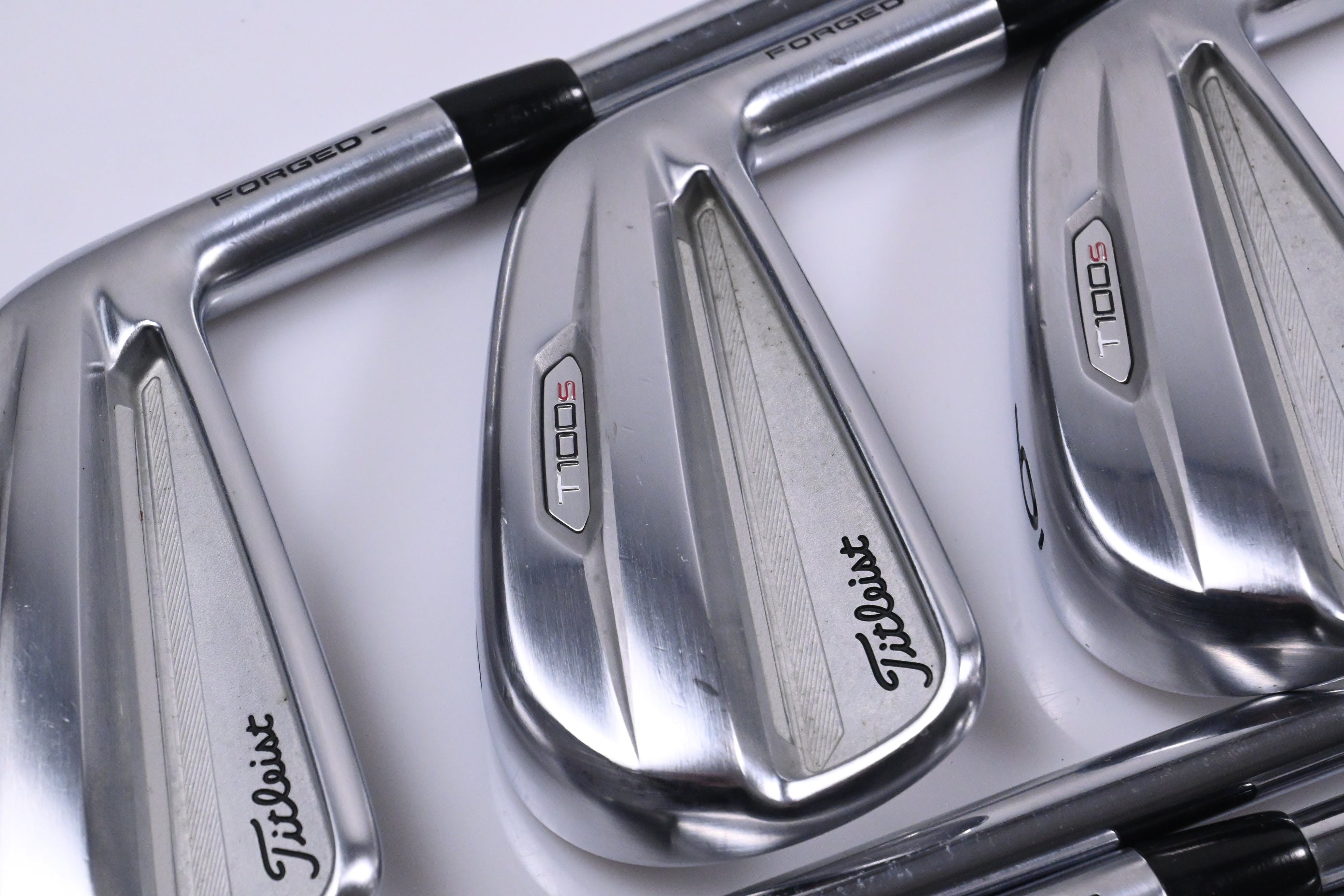 Titleist T100.S 2021 Irons / 4-PW / Stiff Flex True Temper AMT Tour White S300