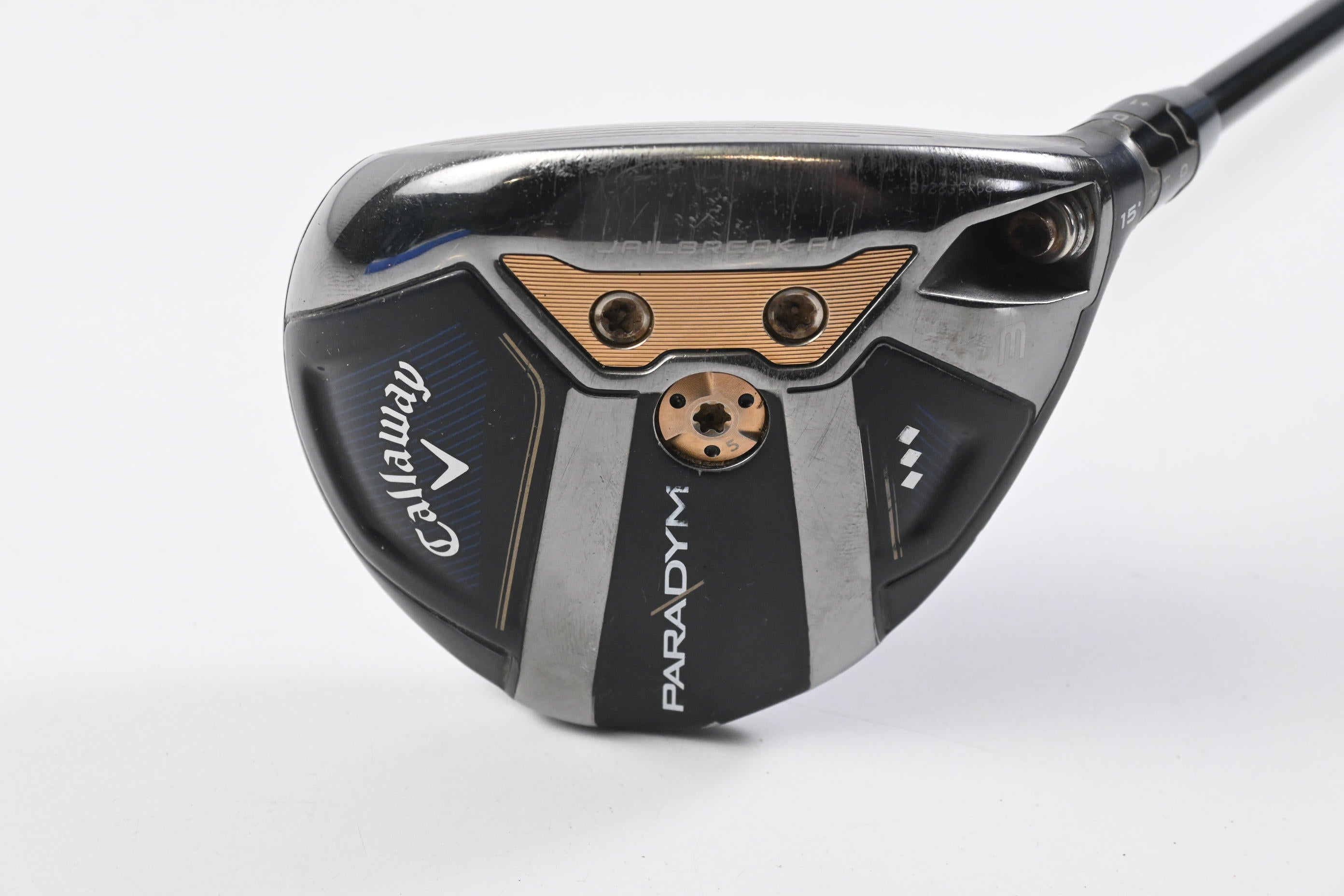 Callaway Paradym Triple Diamond #3 Wood / 15 Degree / Stiff Flex Kai'li White 80