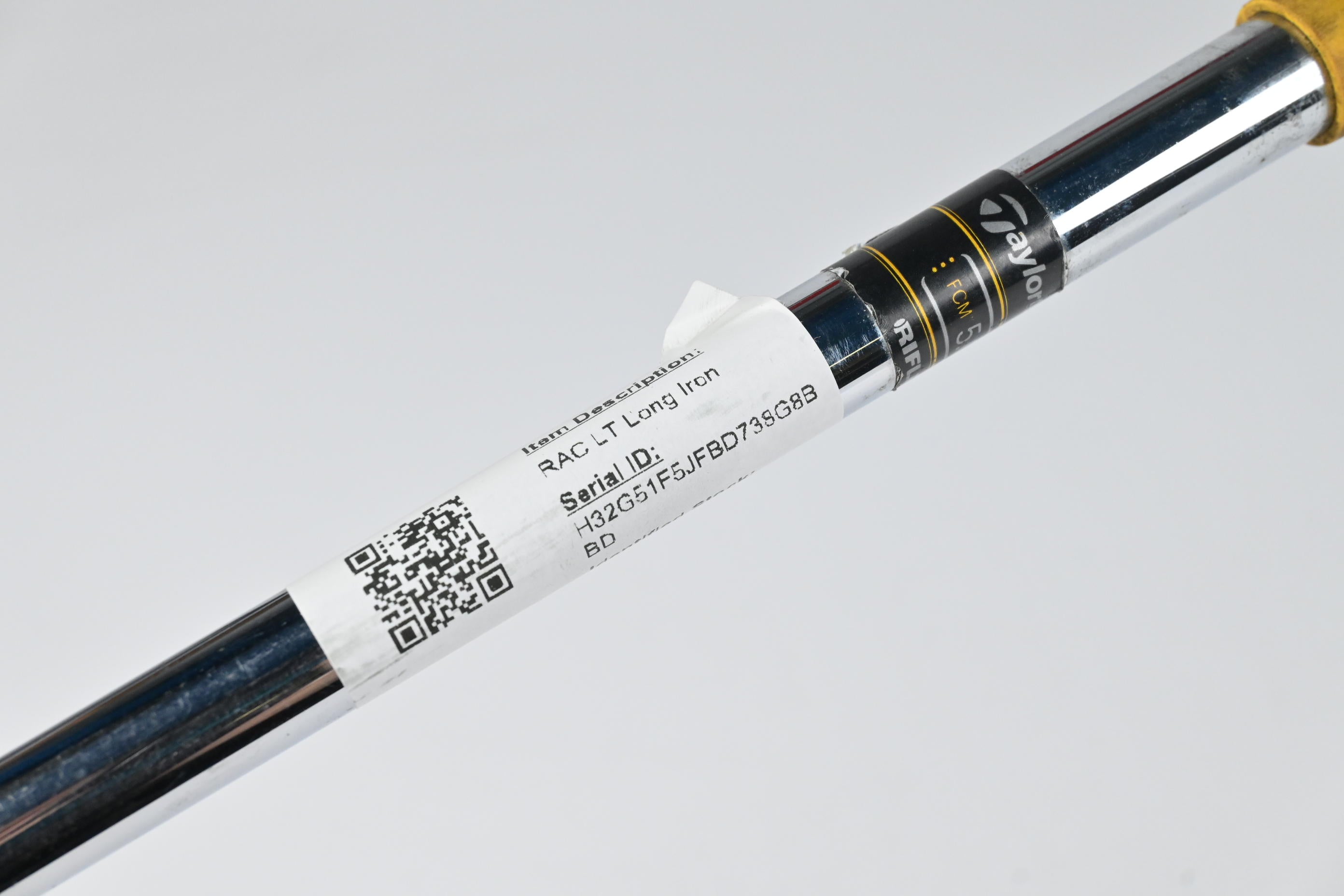 Taylormade RAC LT #3 Iron / 21 Degree / Regular Flex Rifle FCM 5.0 Steel Shaft