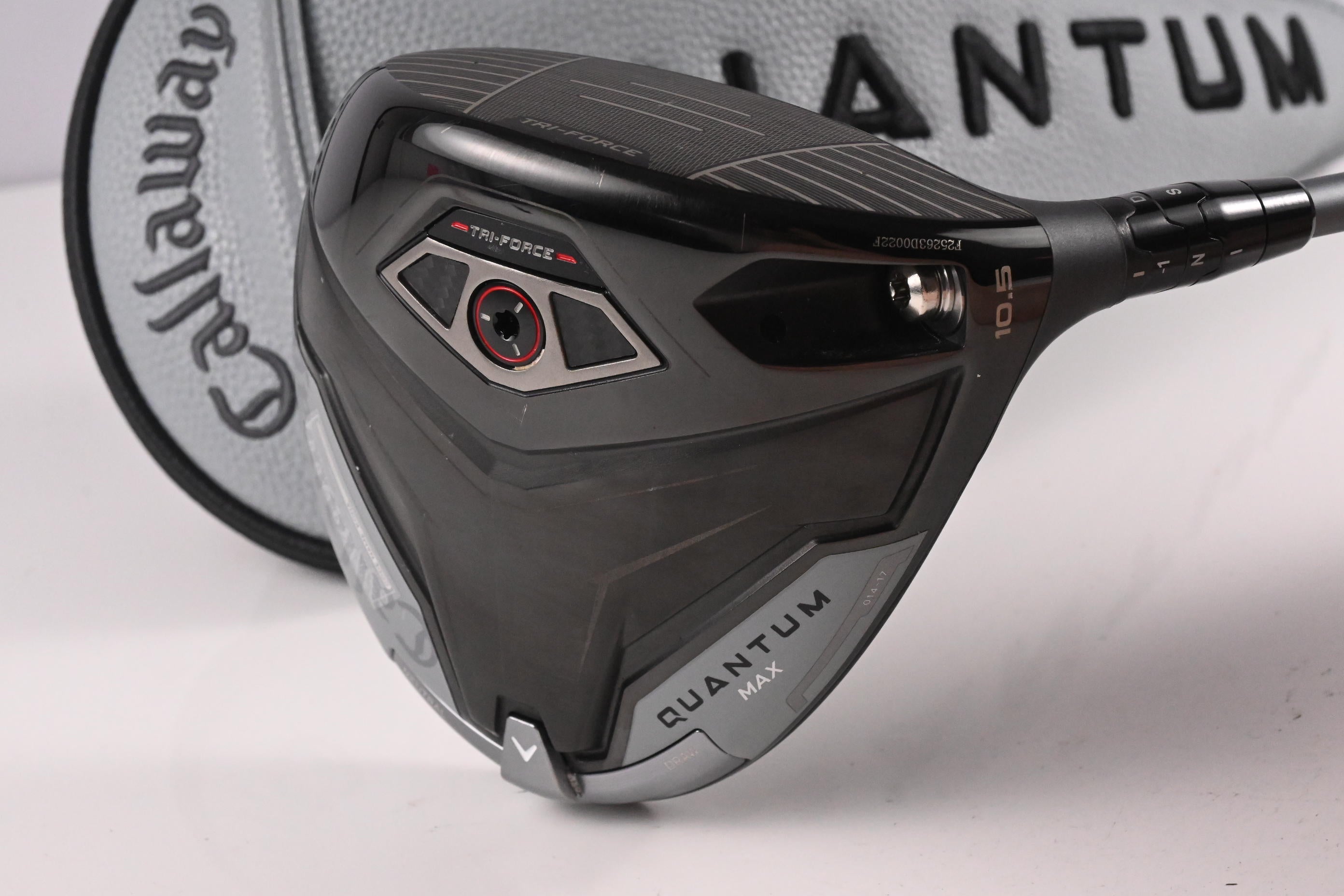Callaway Quantum Max Driver / 10.5 Degree / Stiff Flex Denali Frost Silver 50