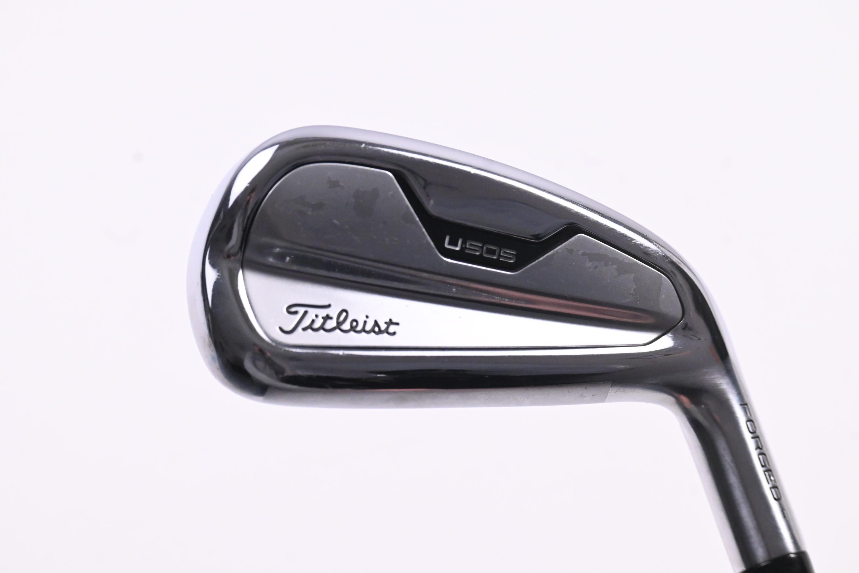 Titleist U505 2021 #2 Iron / 18 Degree / Stiff Flex HZRDUS Smoke Black RDX 80