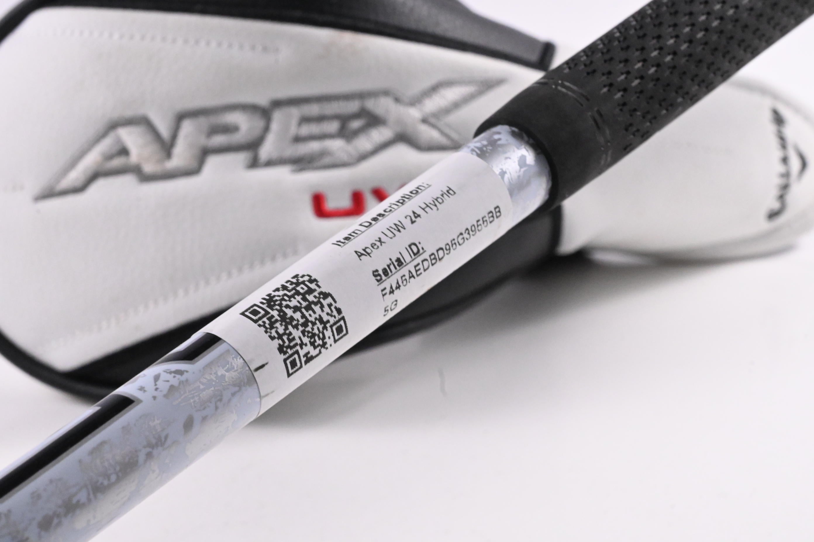 Callaway Apex UW 24 #3 Hybrid / 19 Degree / Stiff Flex Denali Black 80 Shaft