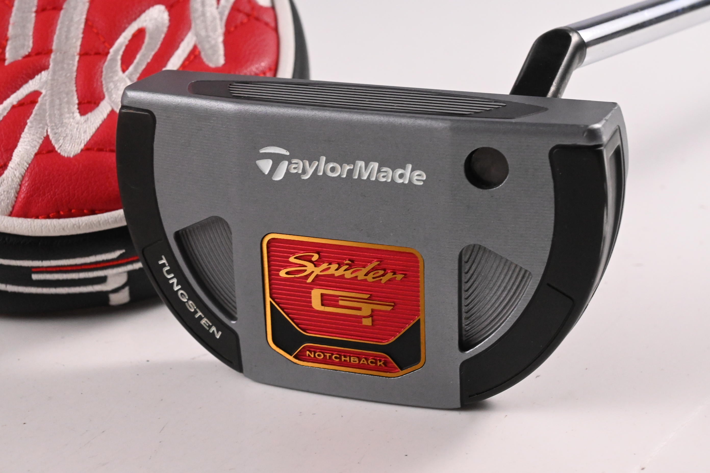 Taylormade Spider GT Notchback Silver/Black Slant Neck Putter / 34 Inch