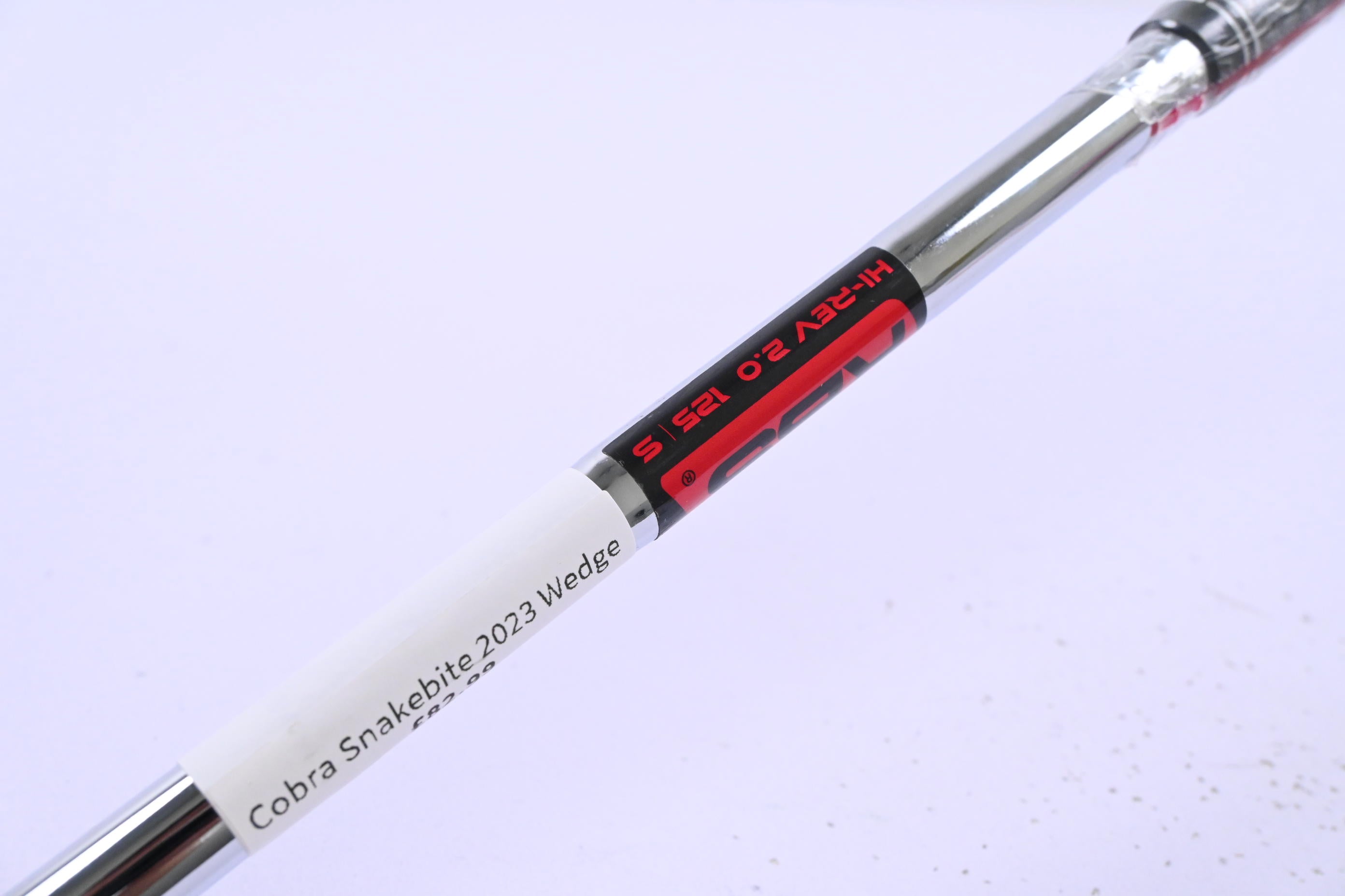 Cobra Snakebite 2023 Gap Wedge / 50 Degree / Stiff Flex KBS Hi-Rev 2.0 125 Shaft