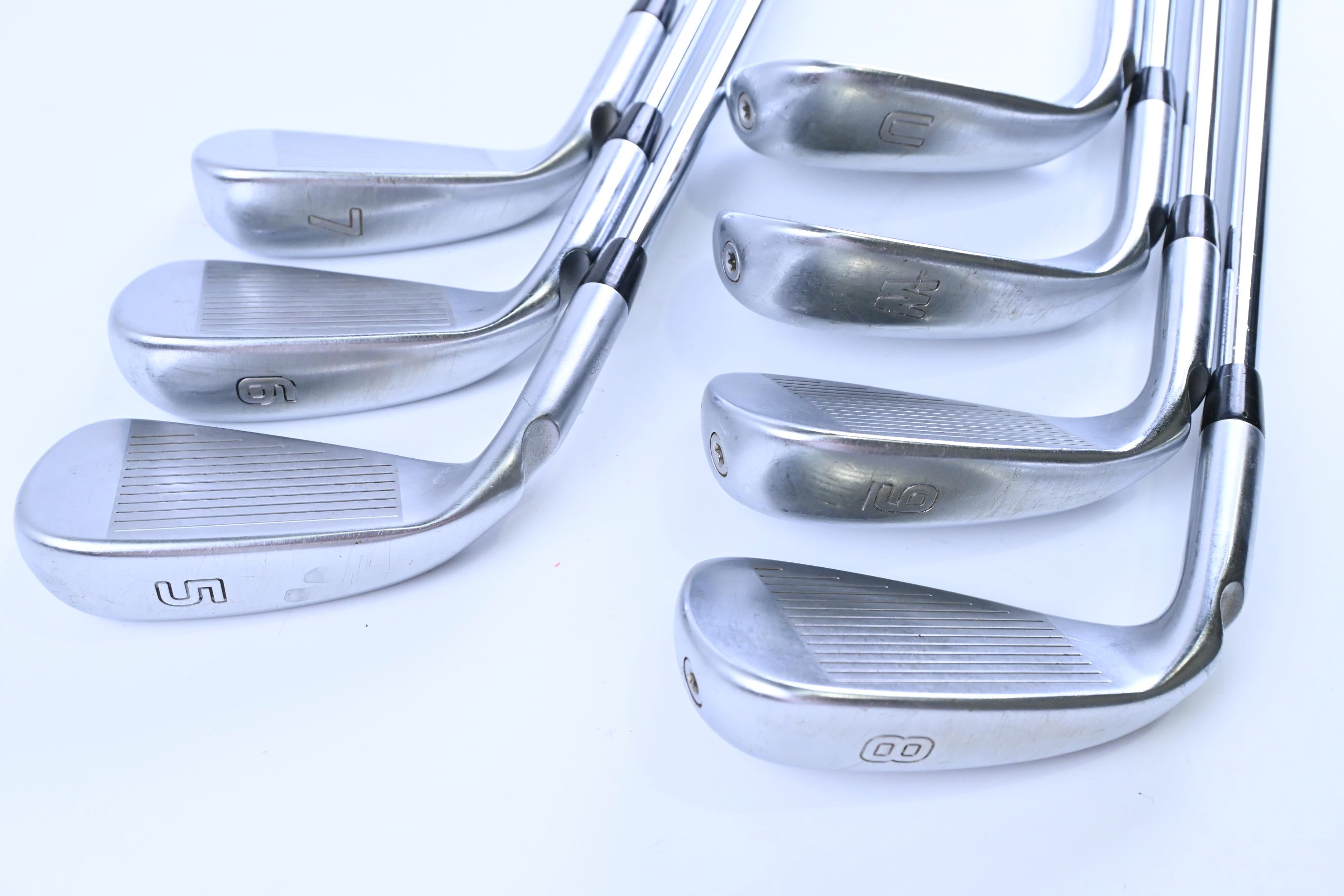 Ping G700 Irons / 5-PW+UW / Green Dot / Regular Flex Project X LZ 115 Shafts