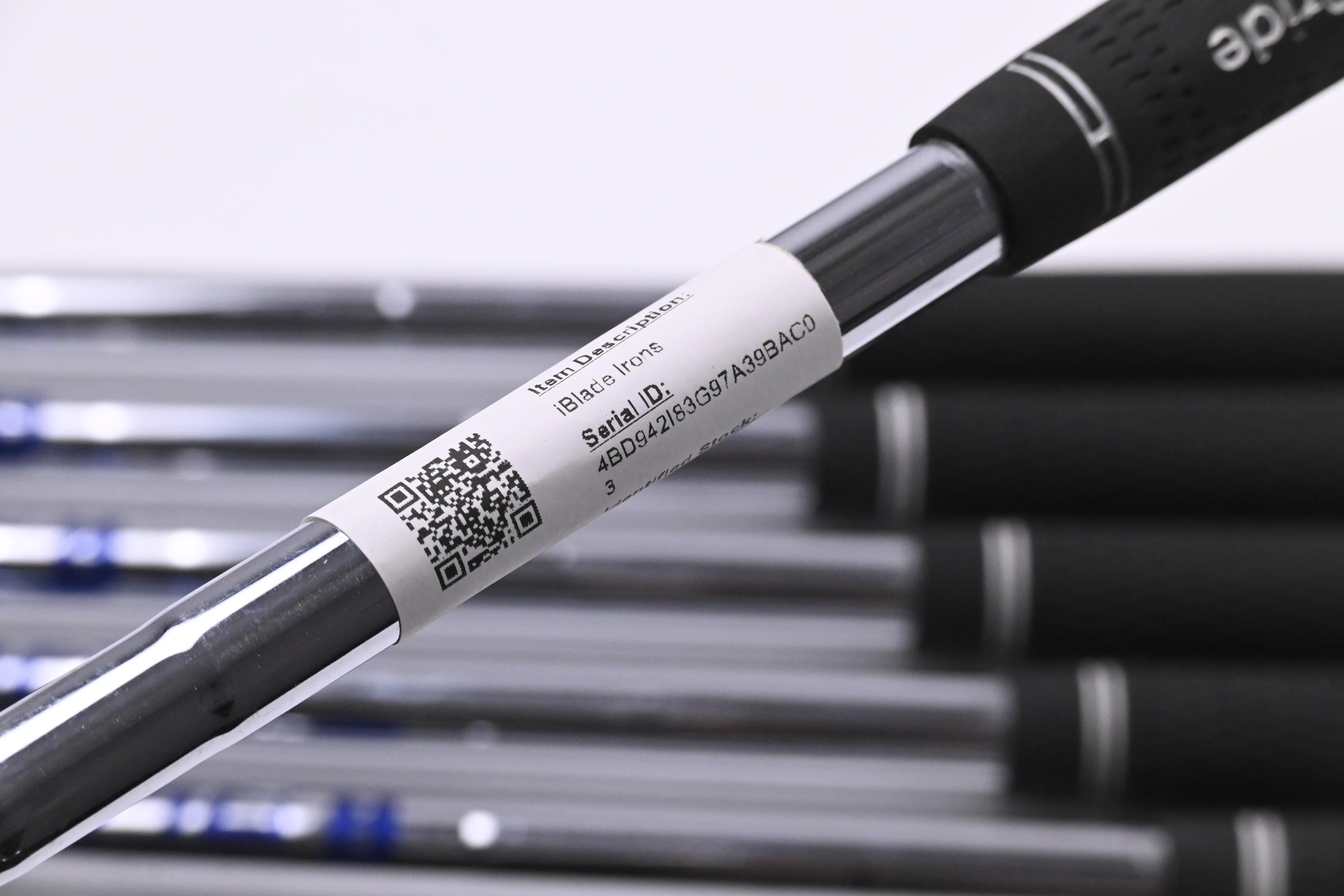 Ping iBlade Irons / 5-PW / White Dot / Stiff Flex Ping AWT 2.0 Steel Shafts