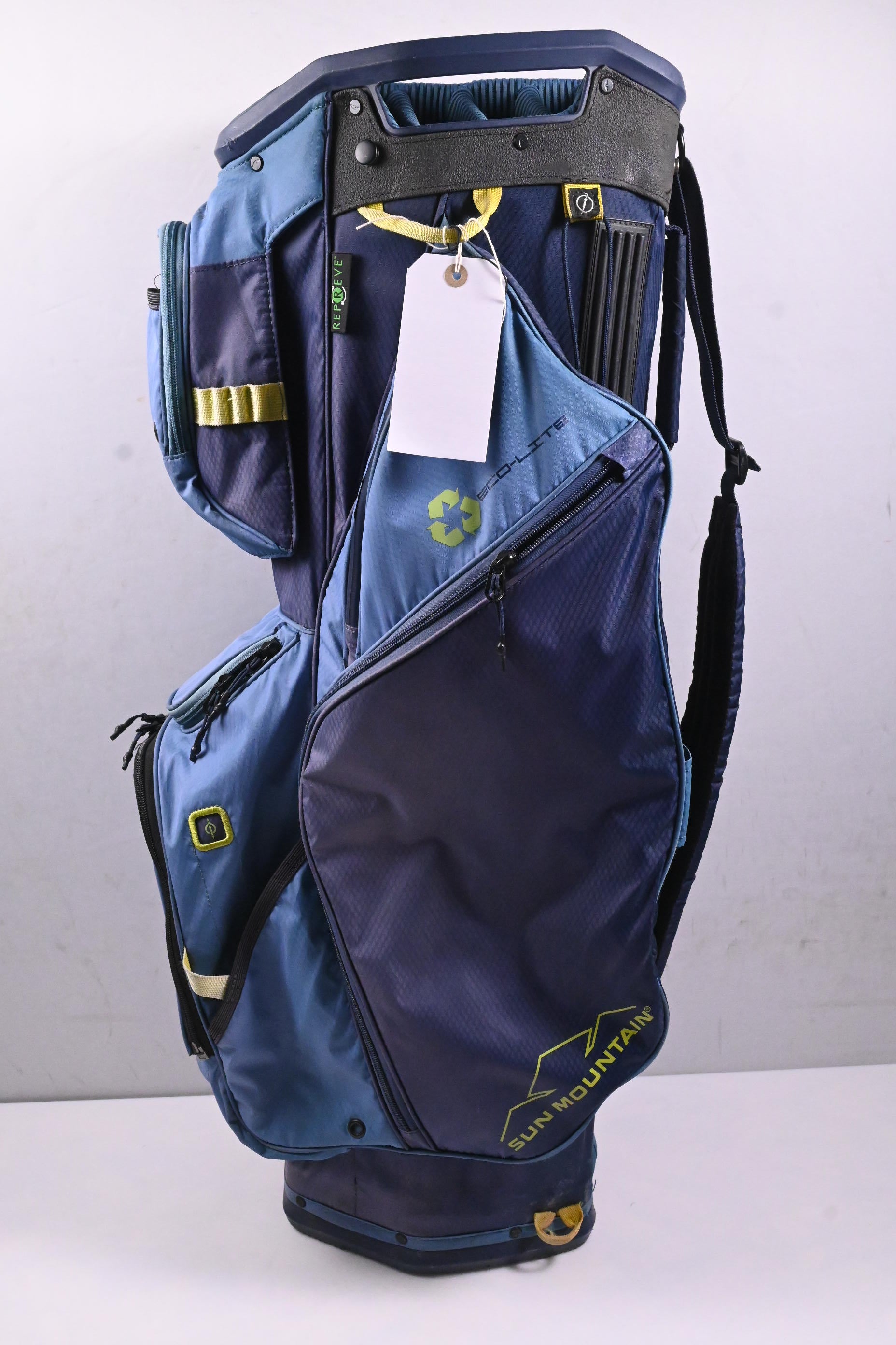 Sun Mountain Eco Lite Cart Bag / 14-Way Divider / Blue