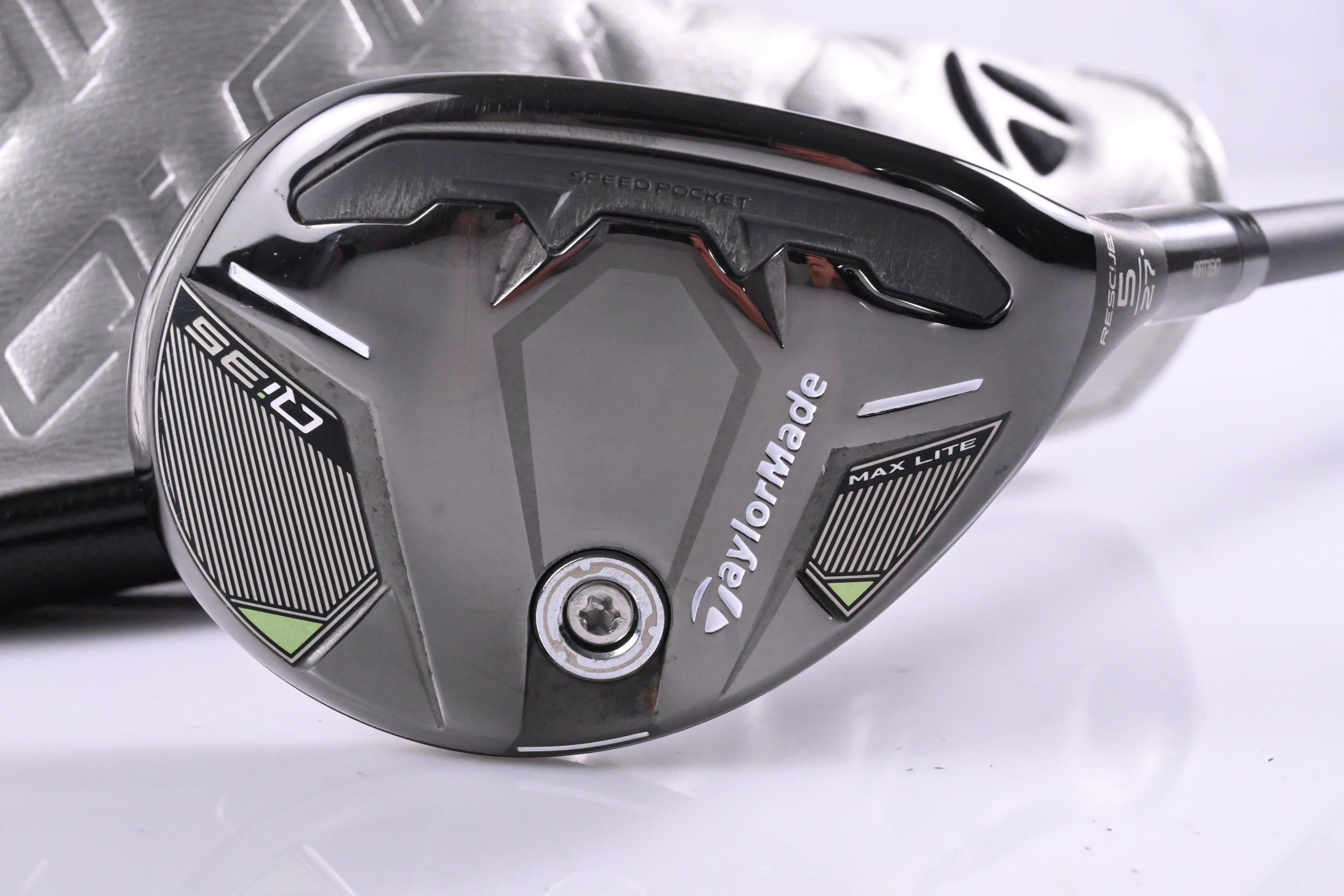Taylormade Qi35 Max Lite #5 Hybrid / 27 Degree / Senior Flex Vanquish 5 Shaft