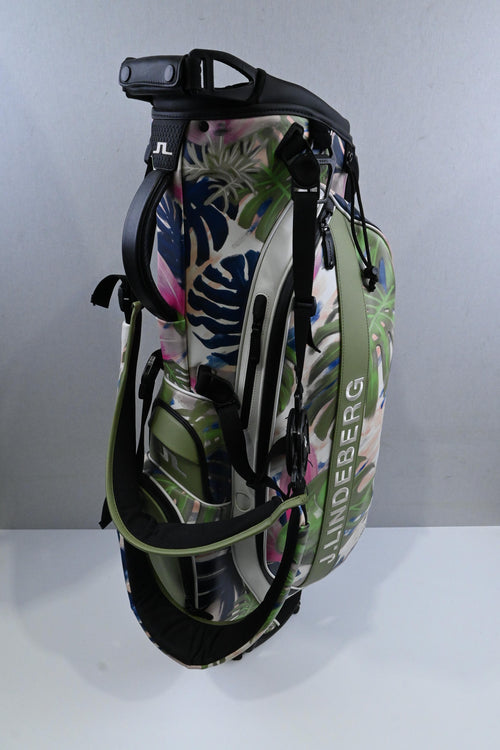 J.Lindeberg Play Print Stand Bag / 6-Way / Green, White