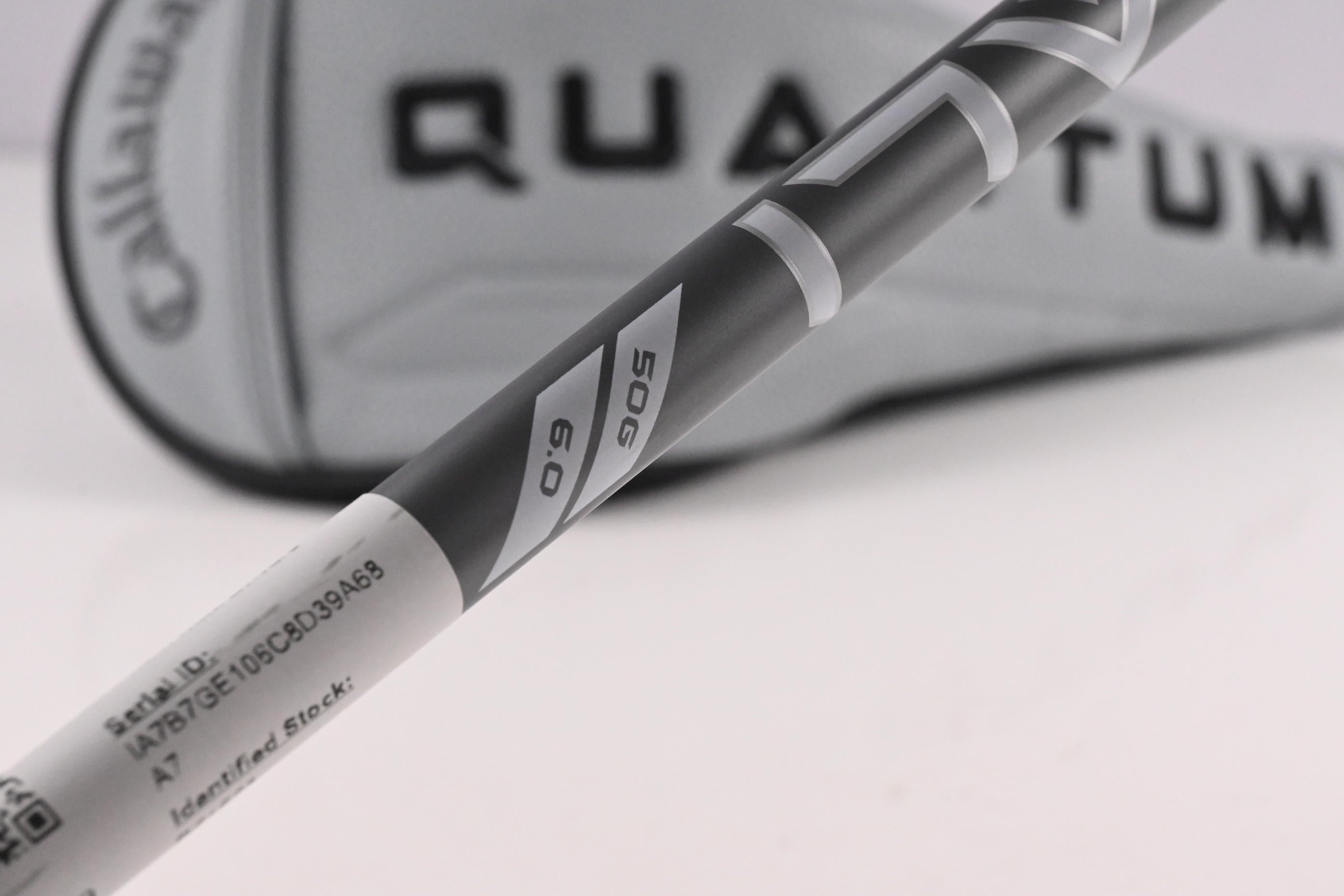 Callaway Quantum Max Driver / 10.5 Degree / Stiff Flex Denali Frost Silver 50