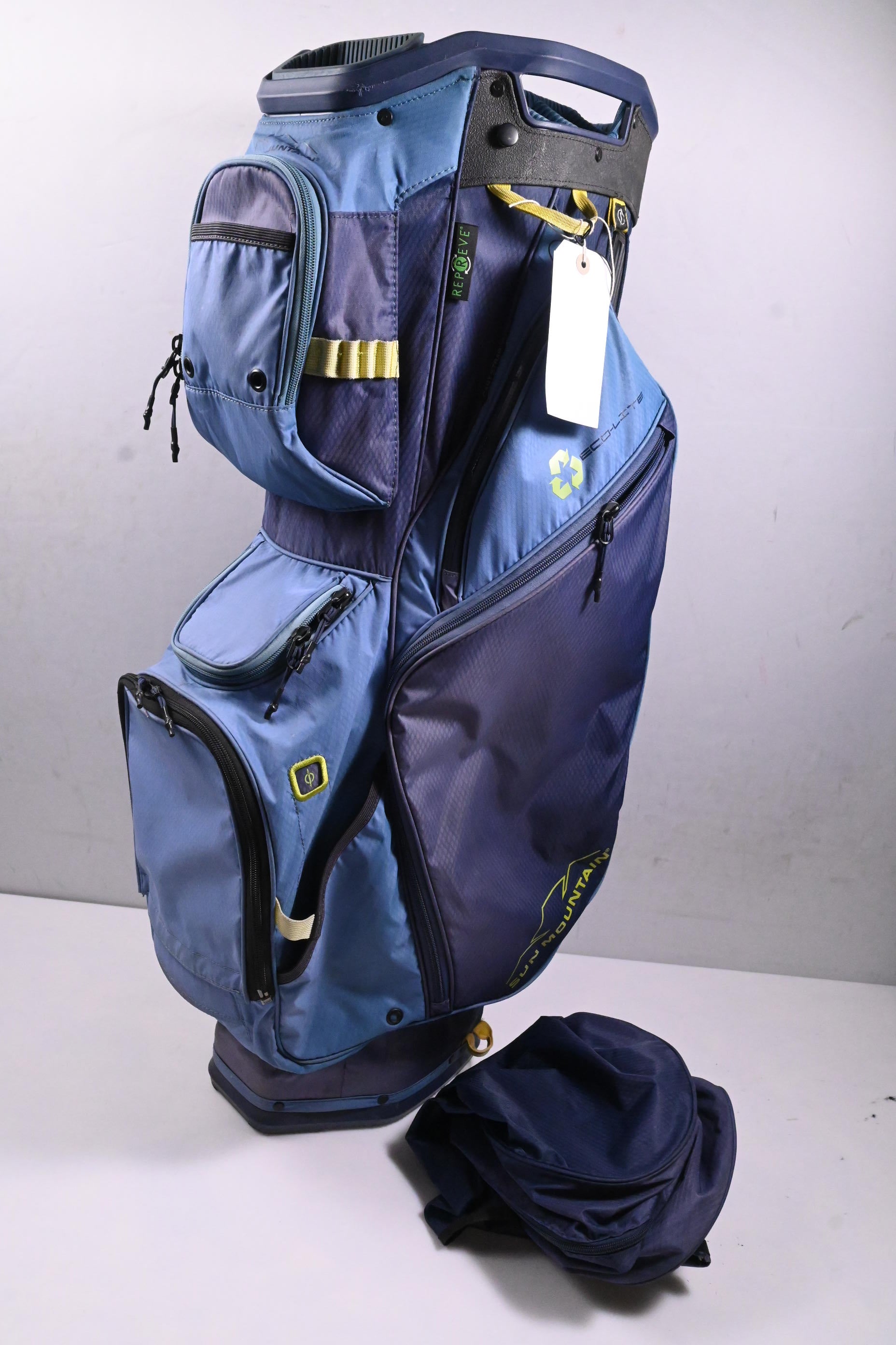Sun Mountain Eco Lite Cart Bag / 14-Way Divider / Blue