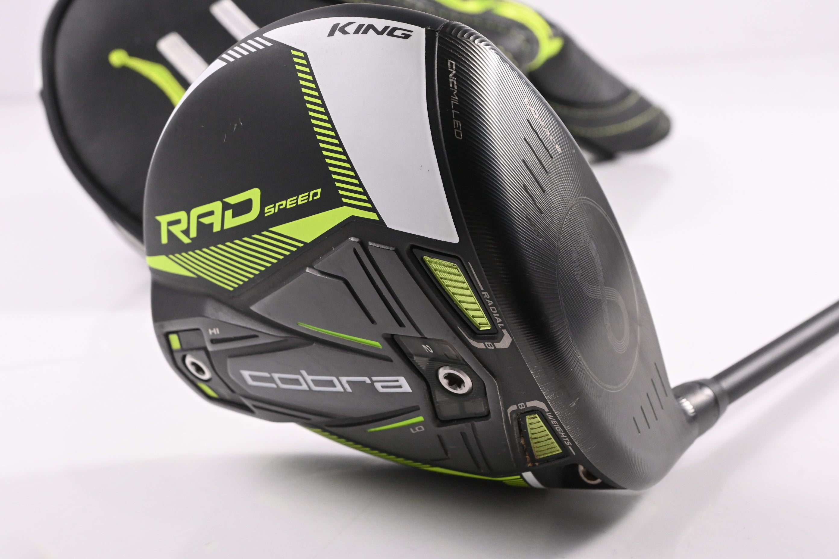 Cobra King Radspeed Driver / 9 Degree / Stiff Flex Fujikura Motore X F3 6 Shaft