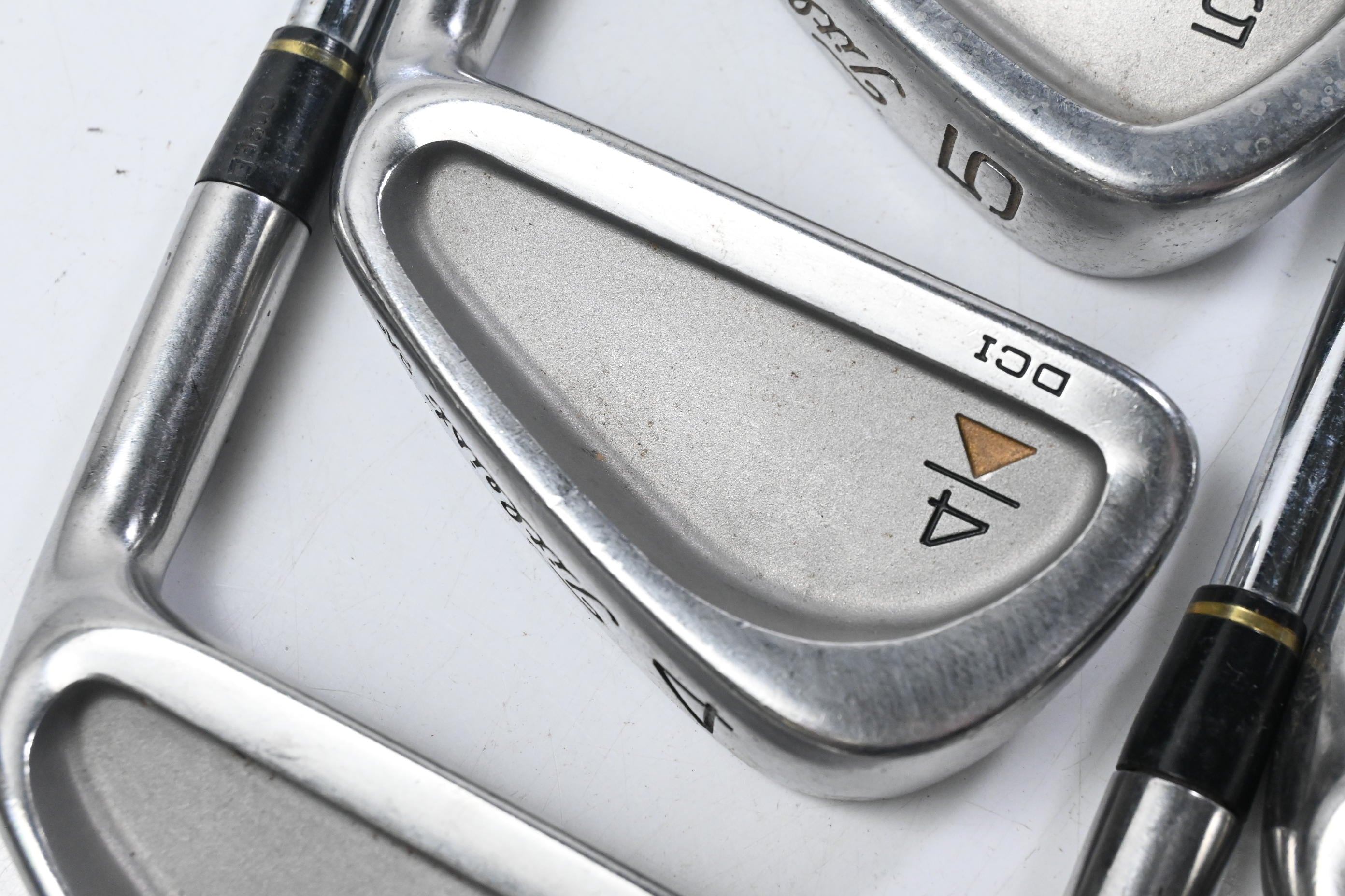 Titleist DCI Gold Irons / 3-PW / Regular Flex Titleist MS-20 Shafts
