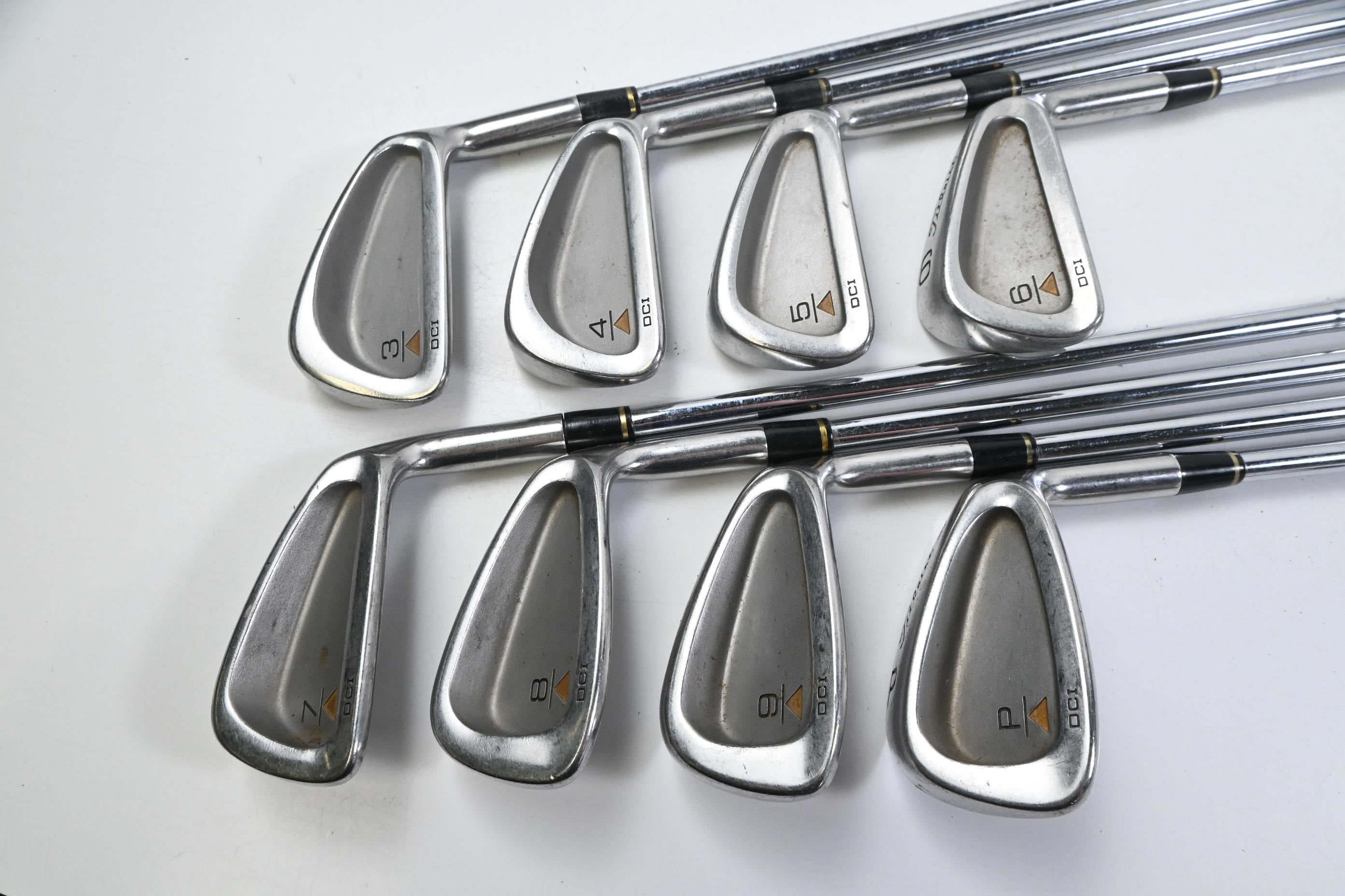 Titleist DCI Gold Irons / 3-PW / Regular Flex Titleist MS-20 Shafts