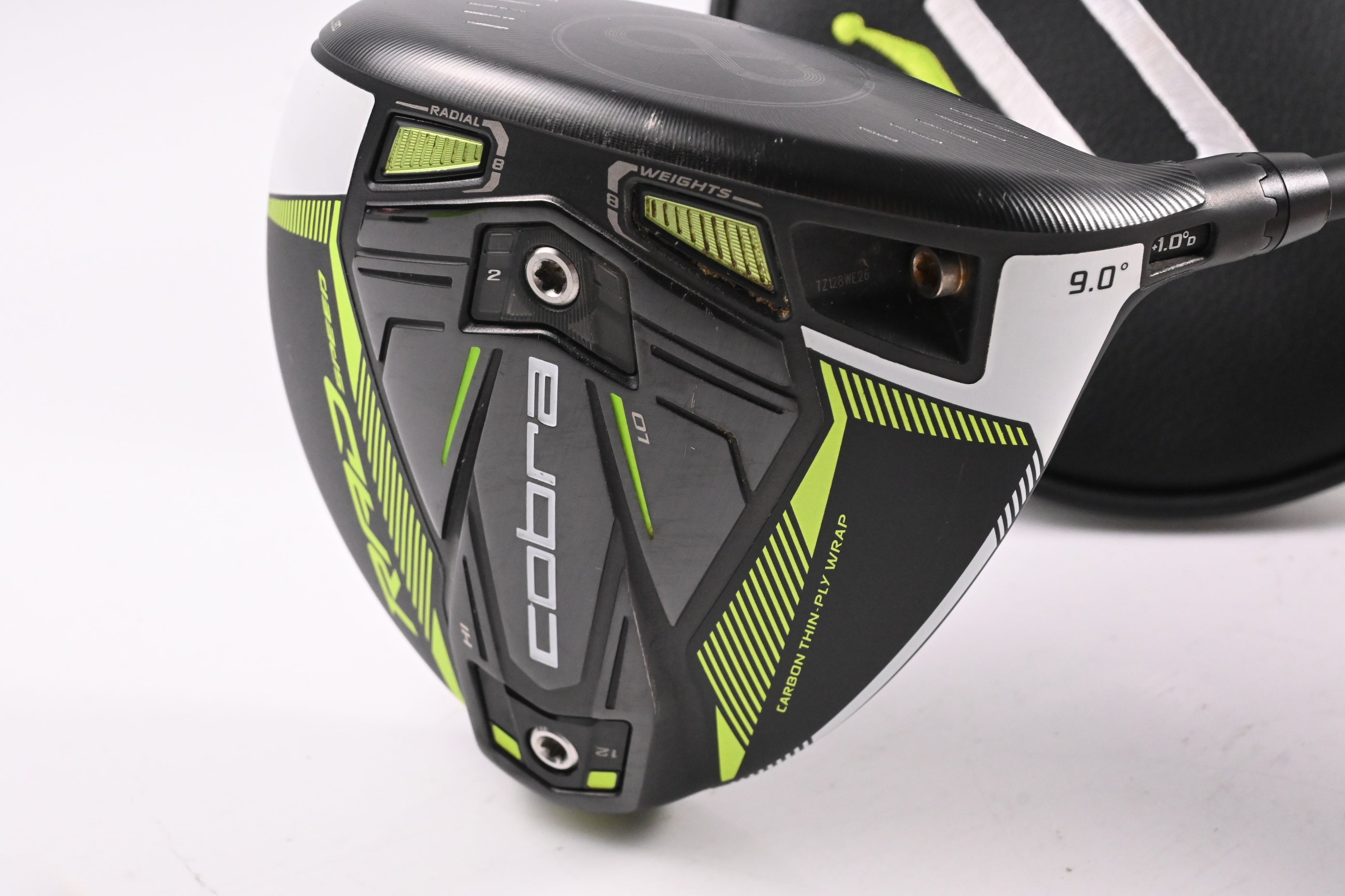 Cobra King Radspeed Driver / 9 Degree / Stiff Flex Fujikura Motore X F3 6 Shaft