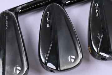 Taylormade P790 Phantom Black Irons / 4-PW / Stiff Flex KBS Tour Lite Shafts