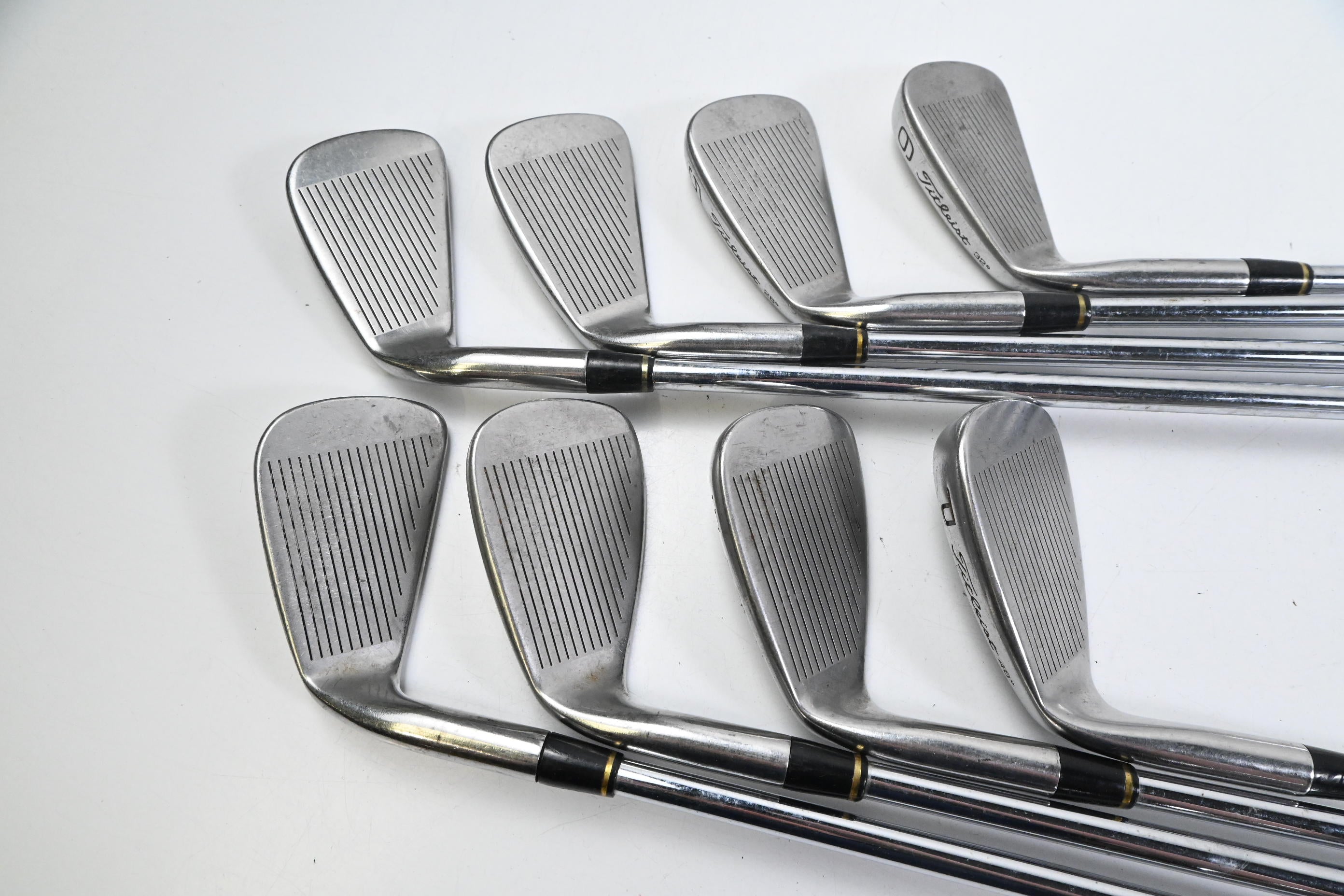 Titleist DCI Gold Irons / 3-PW / Regular Flex Titleist MS-20 Shafts