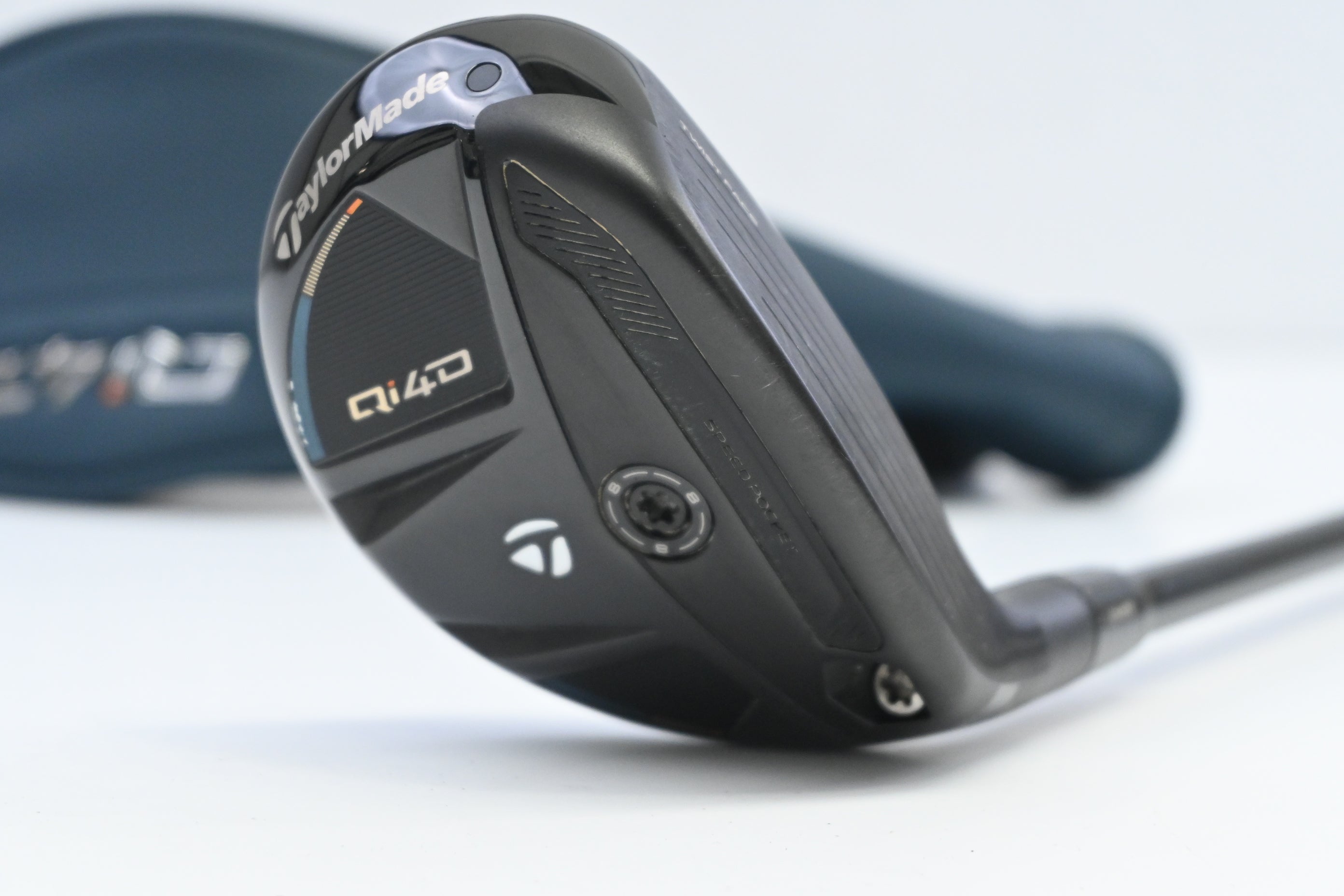 Taylormade Qi4D #2 Hybrid / 17 Degree / Stiff Flex HZRDUS Gen4 Black 80 Shaft
