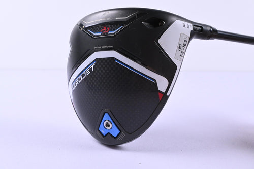 Cobra Aerojet Driver / 9 Degree / Stiff Flex Hand Crafted HZRDUS Black 62 Shaft