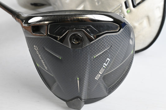 Left Hand Taylormade Qi35 Driver / 10.5 Degree / Regular Flex Ventus TR Blue 5