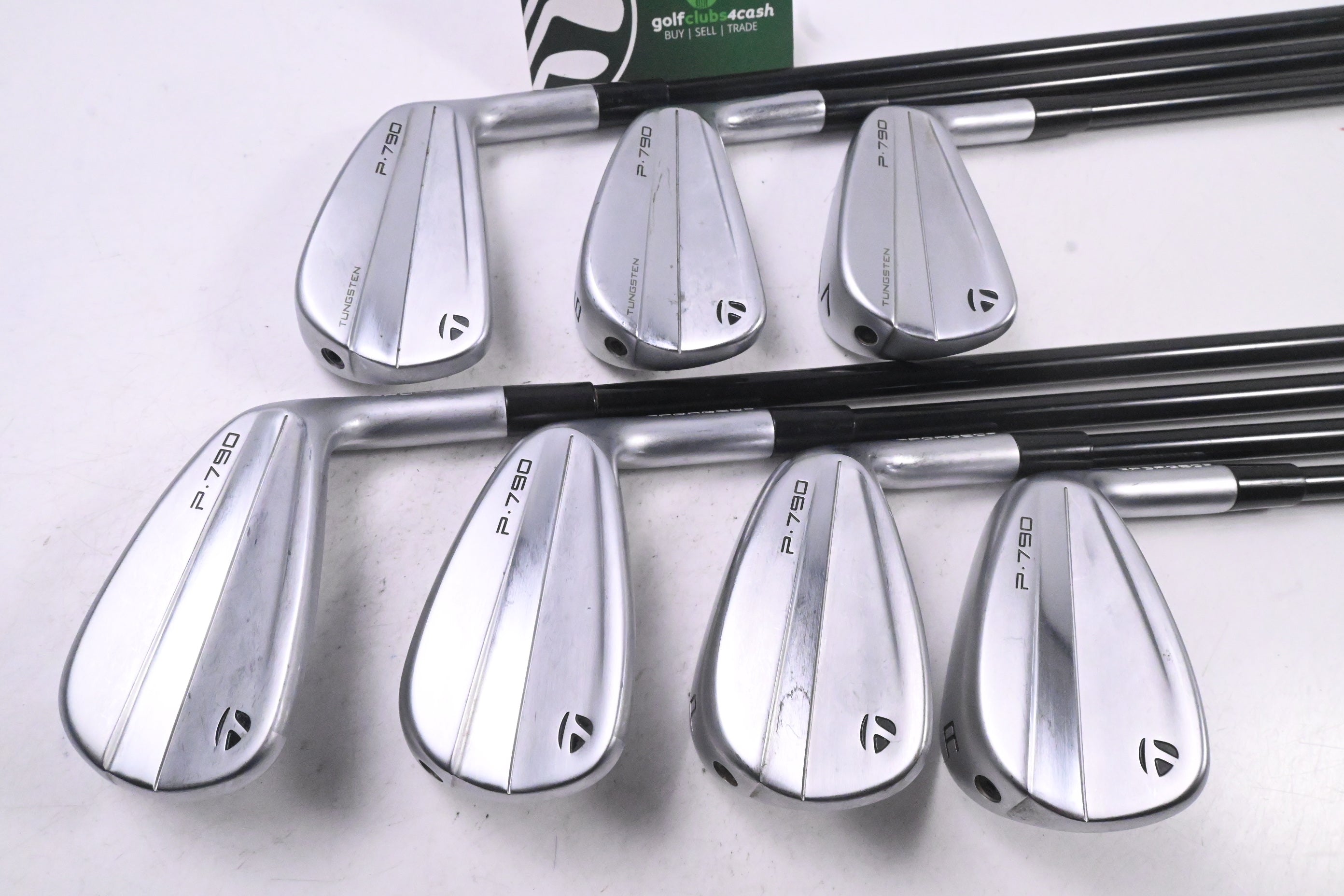Taylormade P790 2023 Irons / 5-PW+AW / Senior Flex Ventus TR Blue 5 Shafts