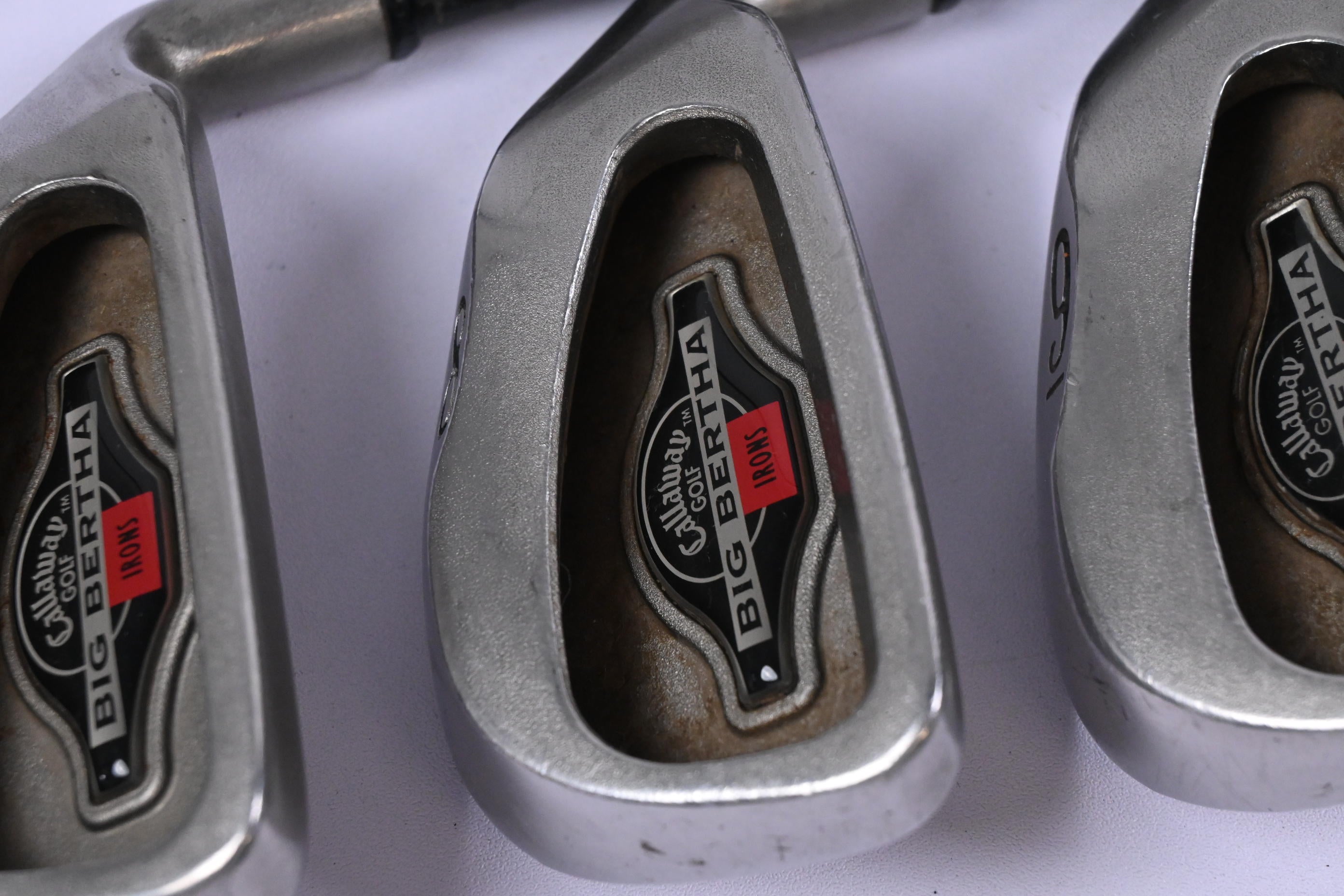 Callaway Big Bertha 1996 Irons / 5-9i / Regular Flex Callaway RCH 96 Shafts