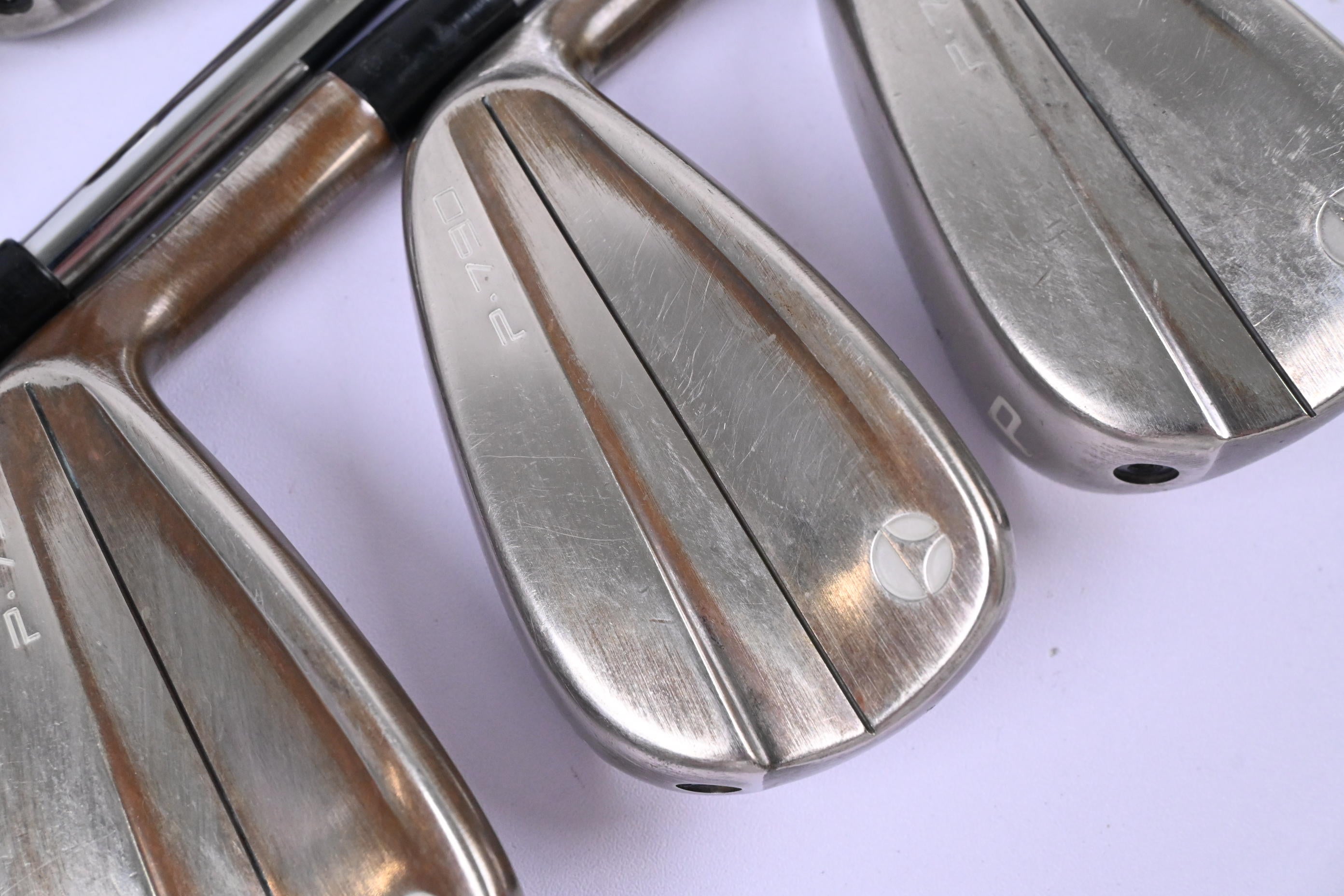 Taylormade P790 Aged Copper Irons / 4-PW / Stiff Flex Dynamic Gold 105 S300