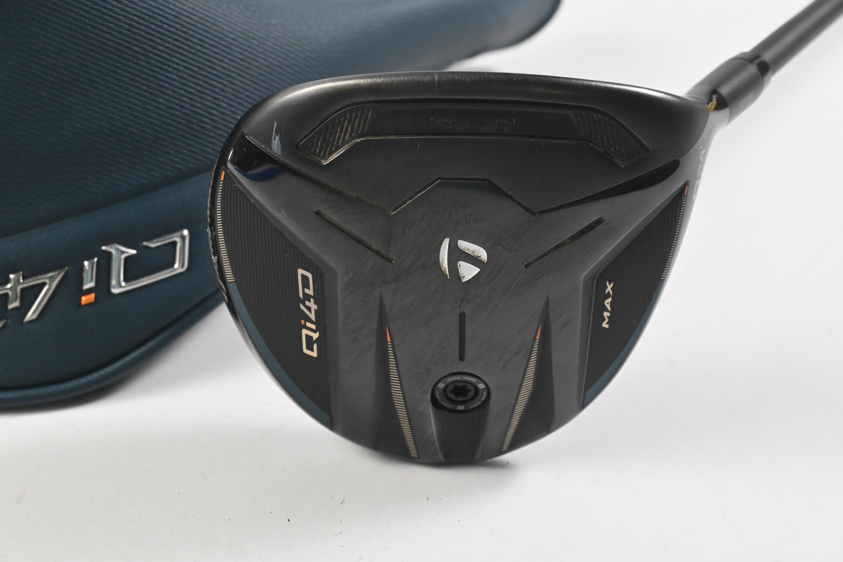 Taylormade Qi4D Max #9 Wood / 24 Degree / Regular Flex REAX White 55 Shaft