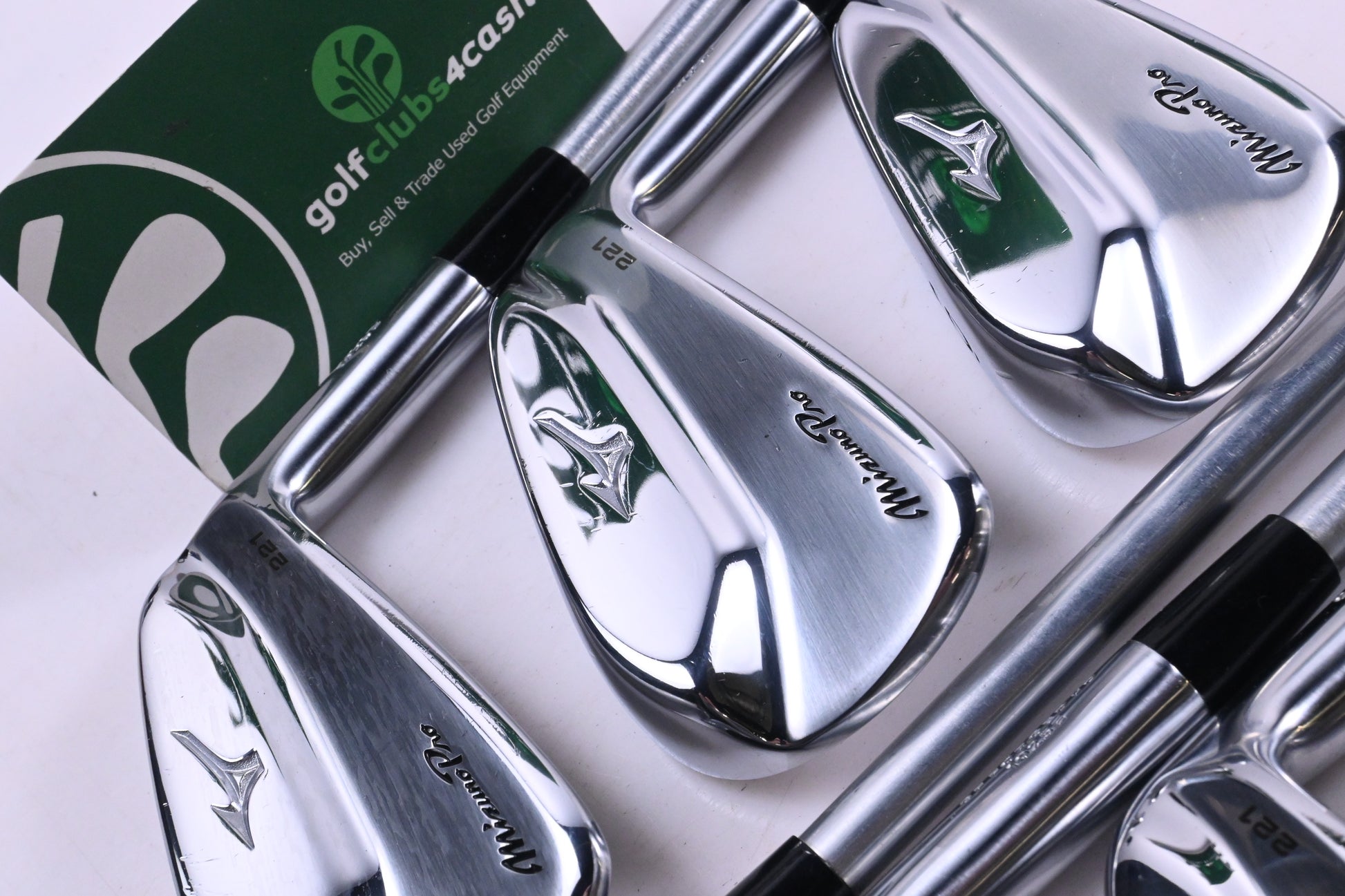 Mizuno Pro 221 Irons / 4-PW / Stiff Flex Project X LZ 120 Shafts